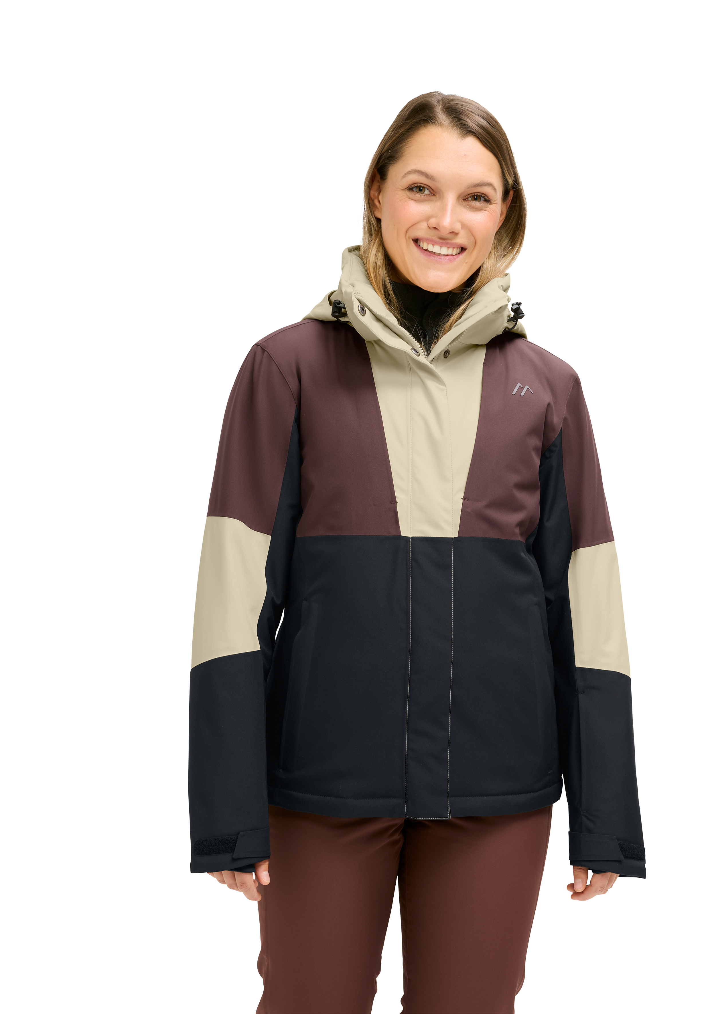 Jacke, Windjacke, Multicolor, Reißverschluss, Kapuze