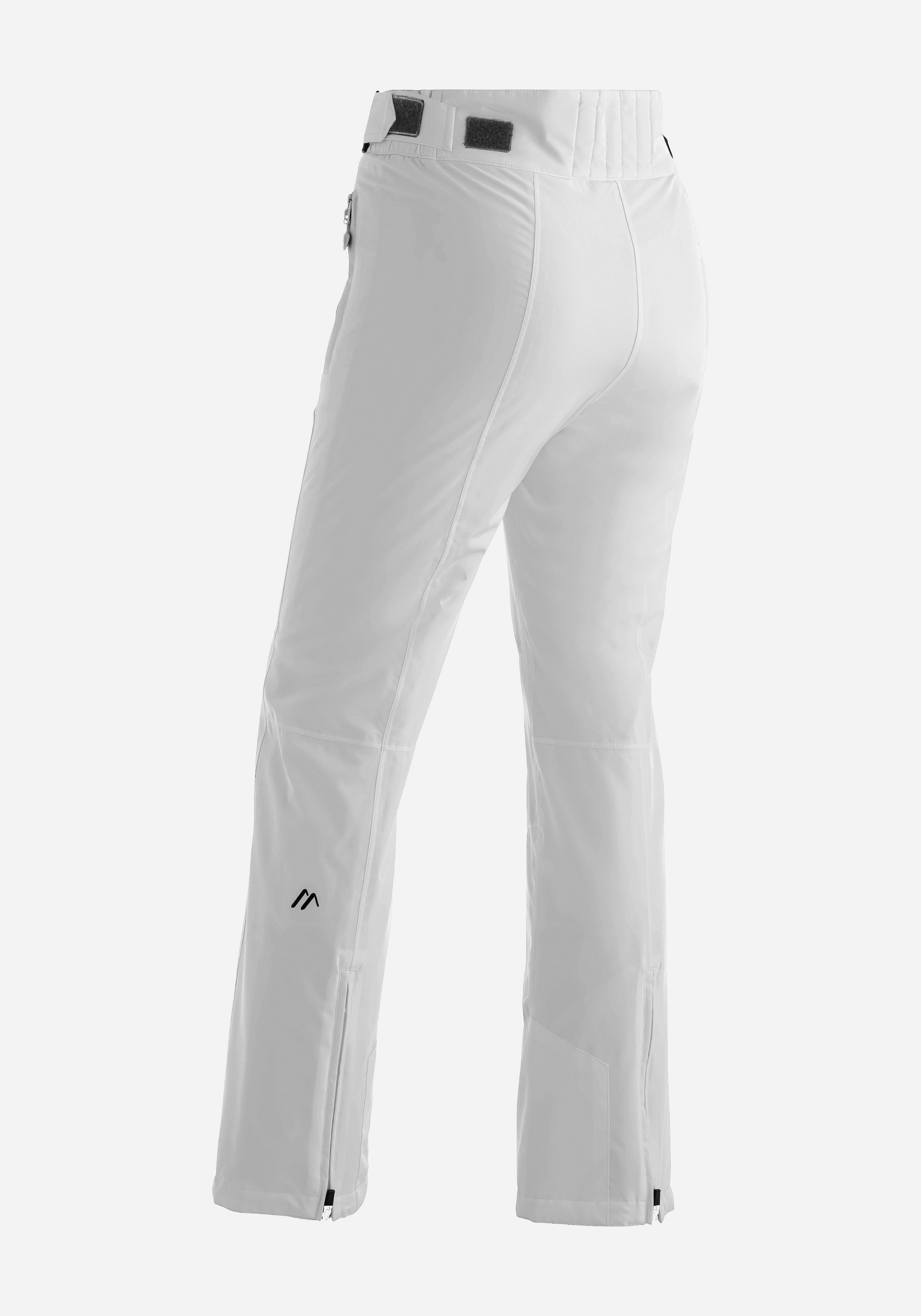 Bekleidung, Hosen, Hose, Snowboardhose, Skihose, weiß, Reißverschluss
