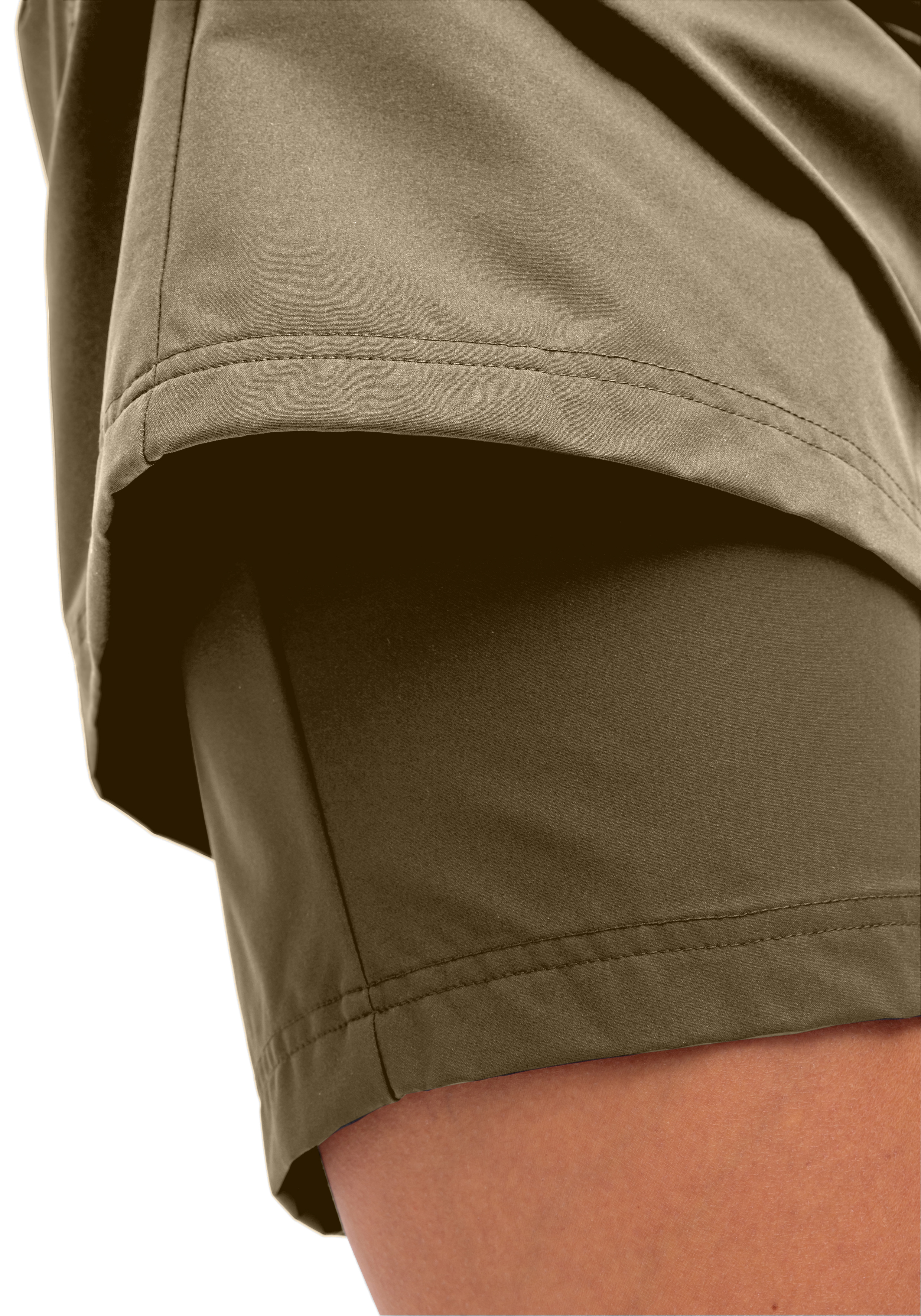 kurze hose, saum, khaki, stoffnaht, jacke?