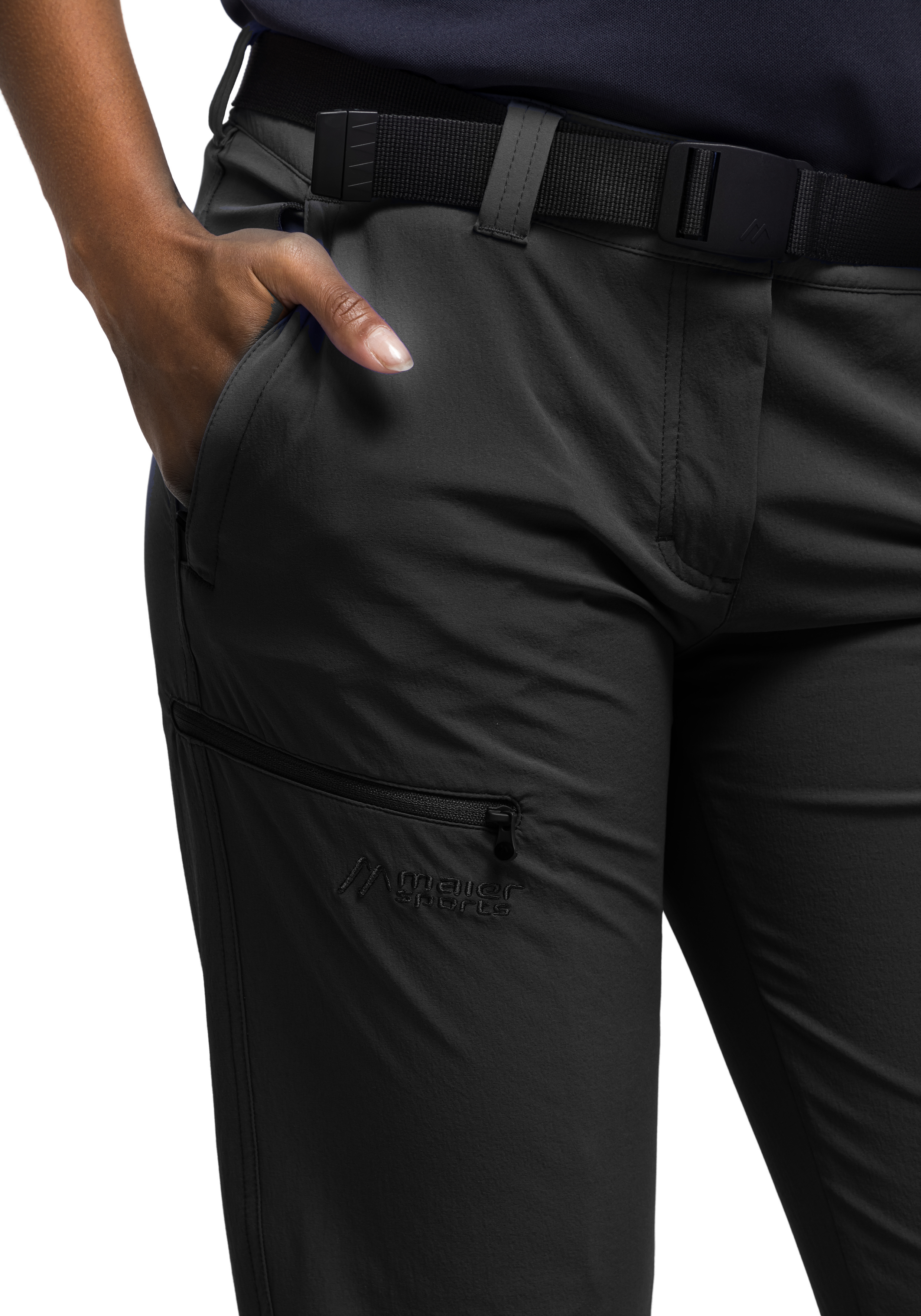 Inara slim Bekleidung, Hosen, Person, Kurze Hose, Gürtel
