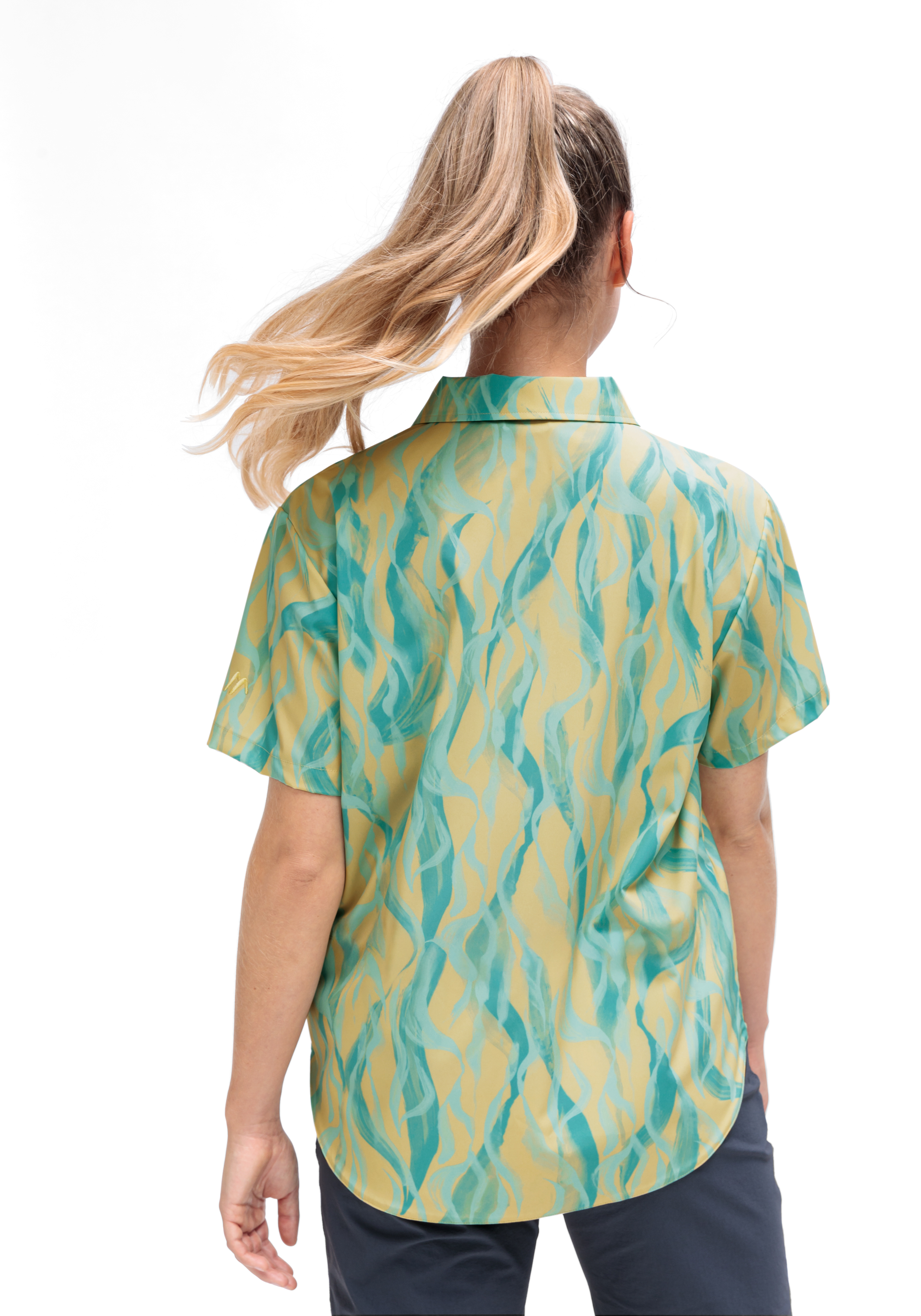 Hemd, Hemdbluse, Shirt, print, Meeresmotiv