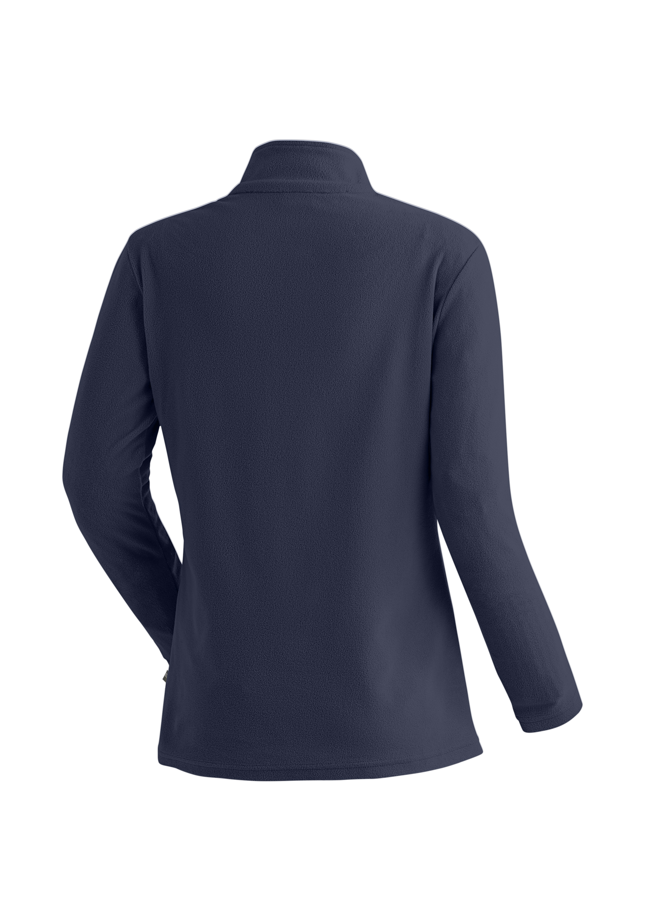 Denise HZ W Langarm, Ärmel, Mantel, Fleece, Jacke, Langarm, Ärmel, Mantel, Fleece, Jacke, Langarm, Ärmel, Mantel, Fleece, Jacke, dunkelblau, Langarmshirt, Fleece, Rückenansicht, Kragen