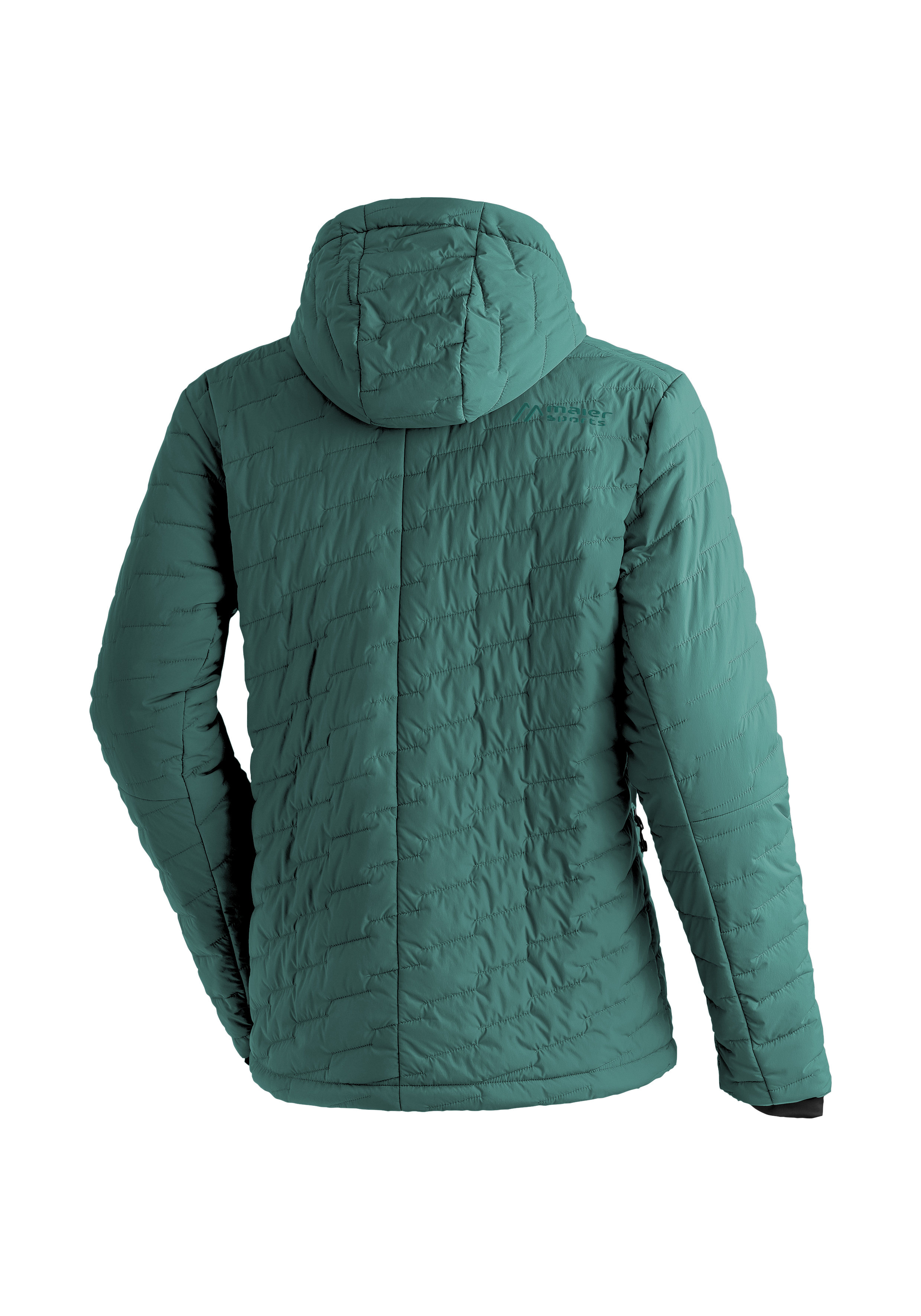 Jacke, Daunenjacke, Kapuze, Gequiltet, Türkisgrün