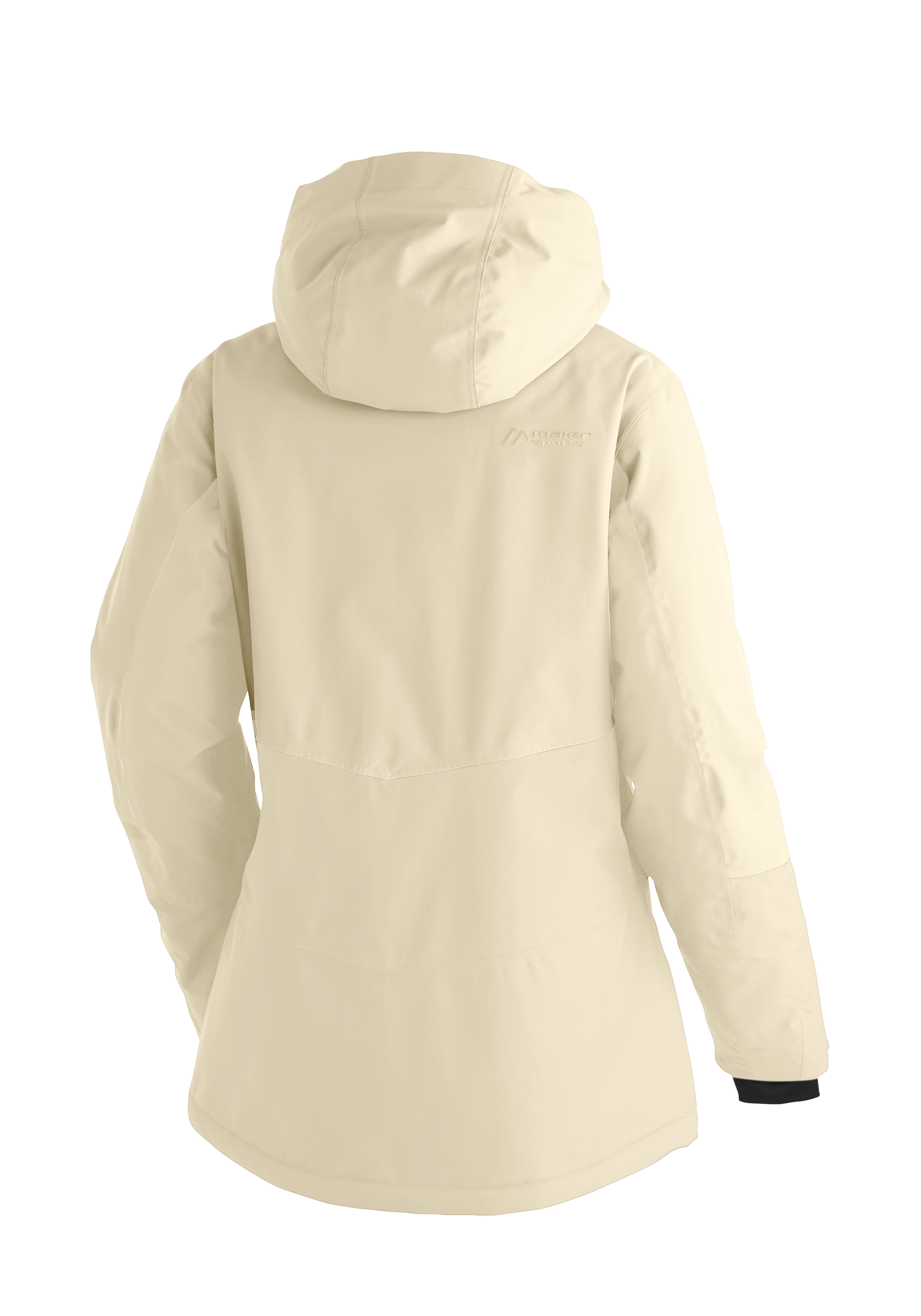 Winterjacke, Hoodie, Beige, Daunenjacke, Reißverschluss