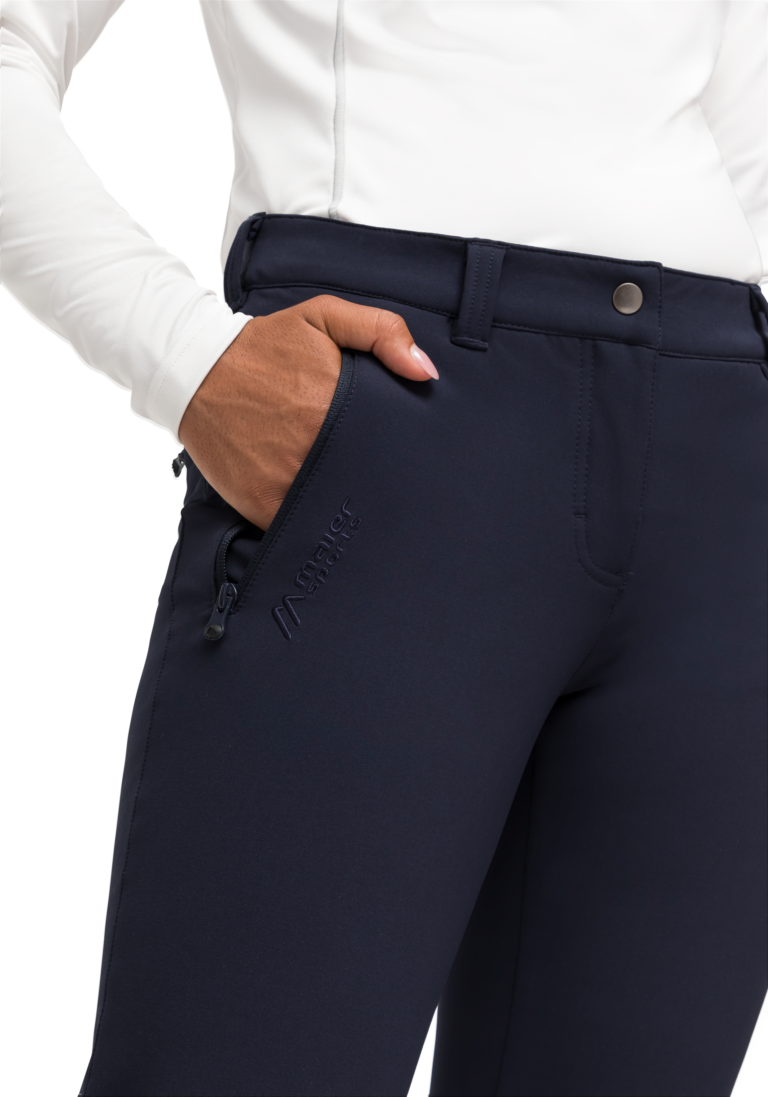 Helga slim Bekleidung, Hosen, Person, Hose, Navy, Reißverschluss, Taschen, Stretch