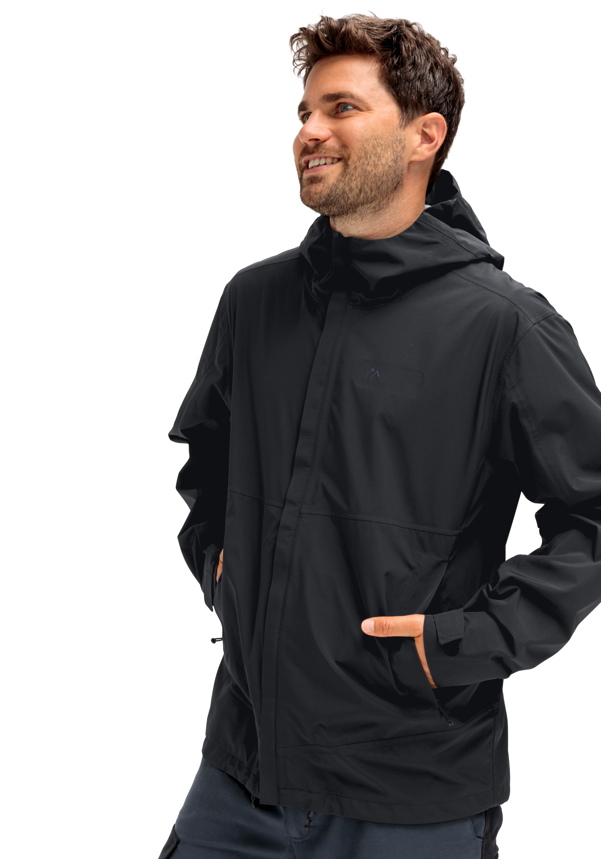 Regenjacke, Herrenjacke, Windjacke, Kapuze, Pockets, jacke, windjacke, herren, reissverschluss, kapuze