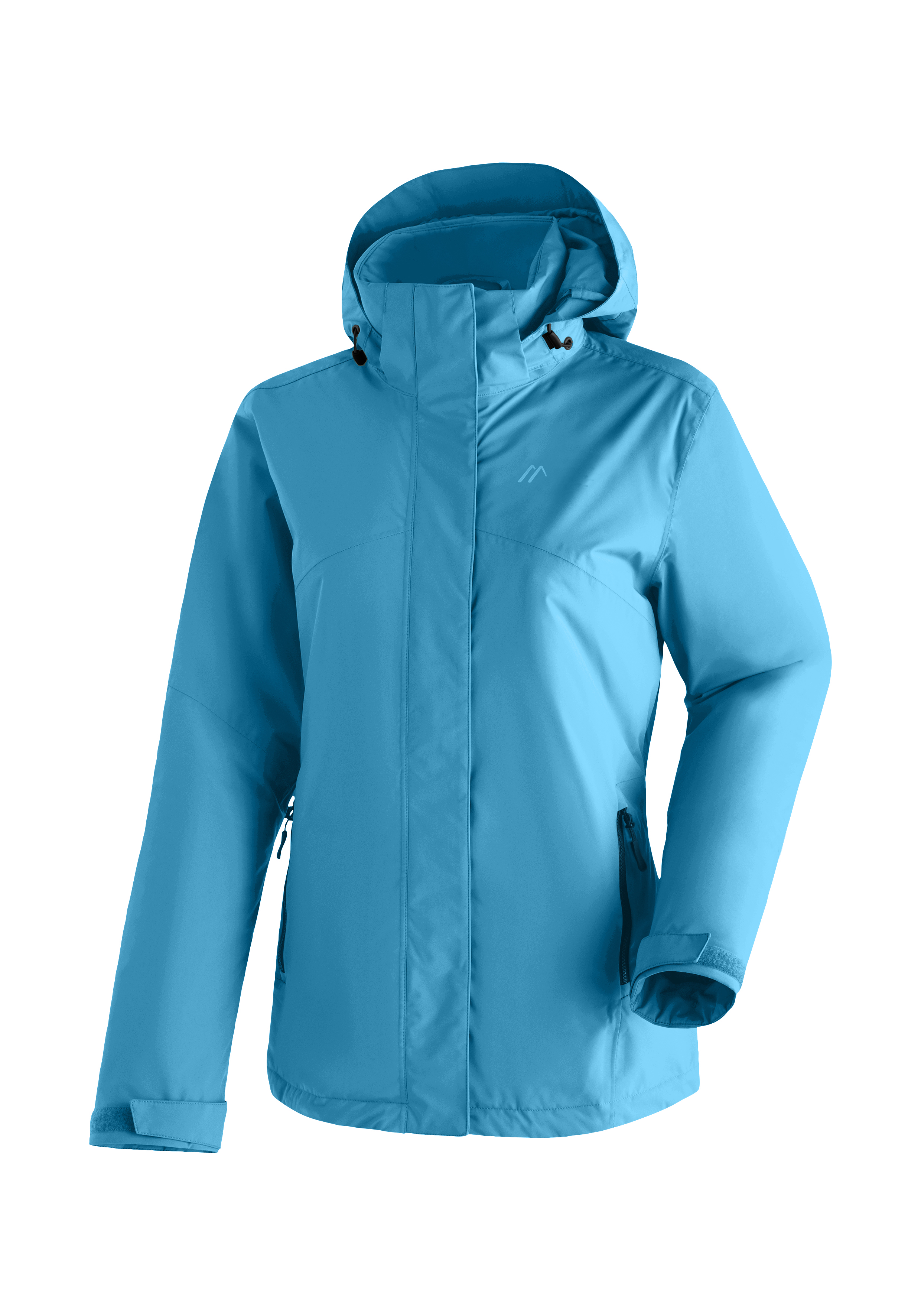 Regenjacke, Herren/Damen Jacke, Verschluss-Reißverschluss, Kapuze, Taschen