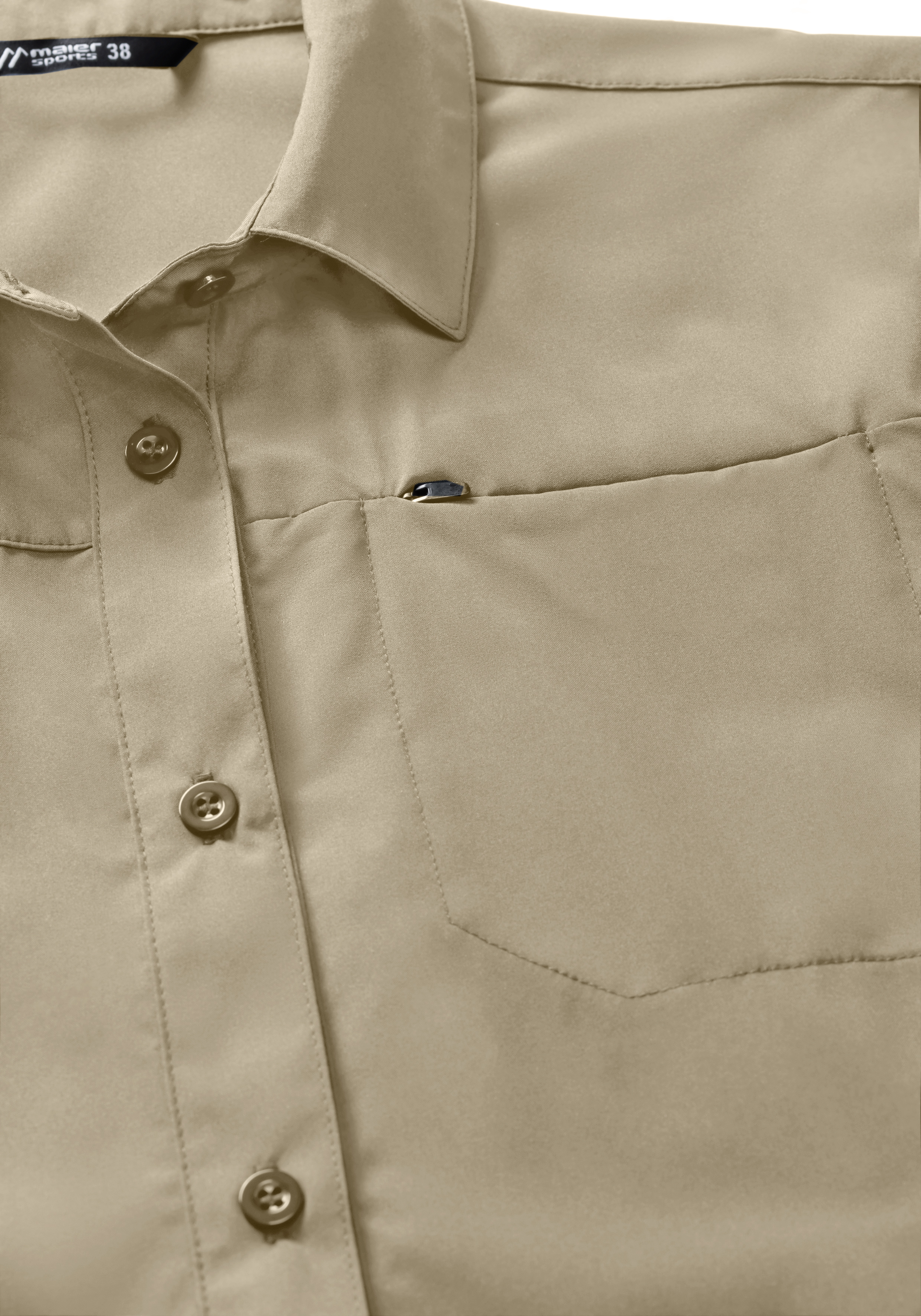 Magos S/S W Bekleidung, Hemd, Jacke, Kleid, Hemd, Khaki