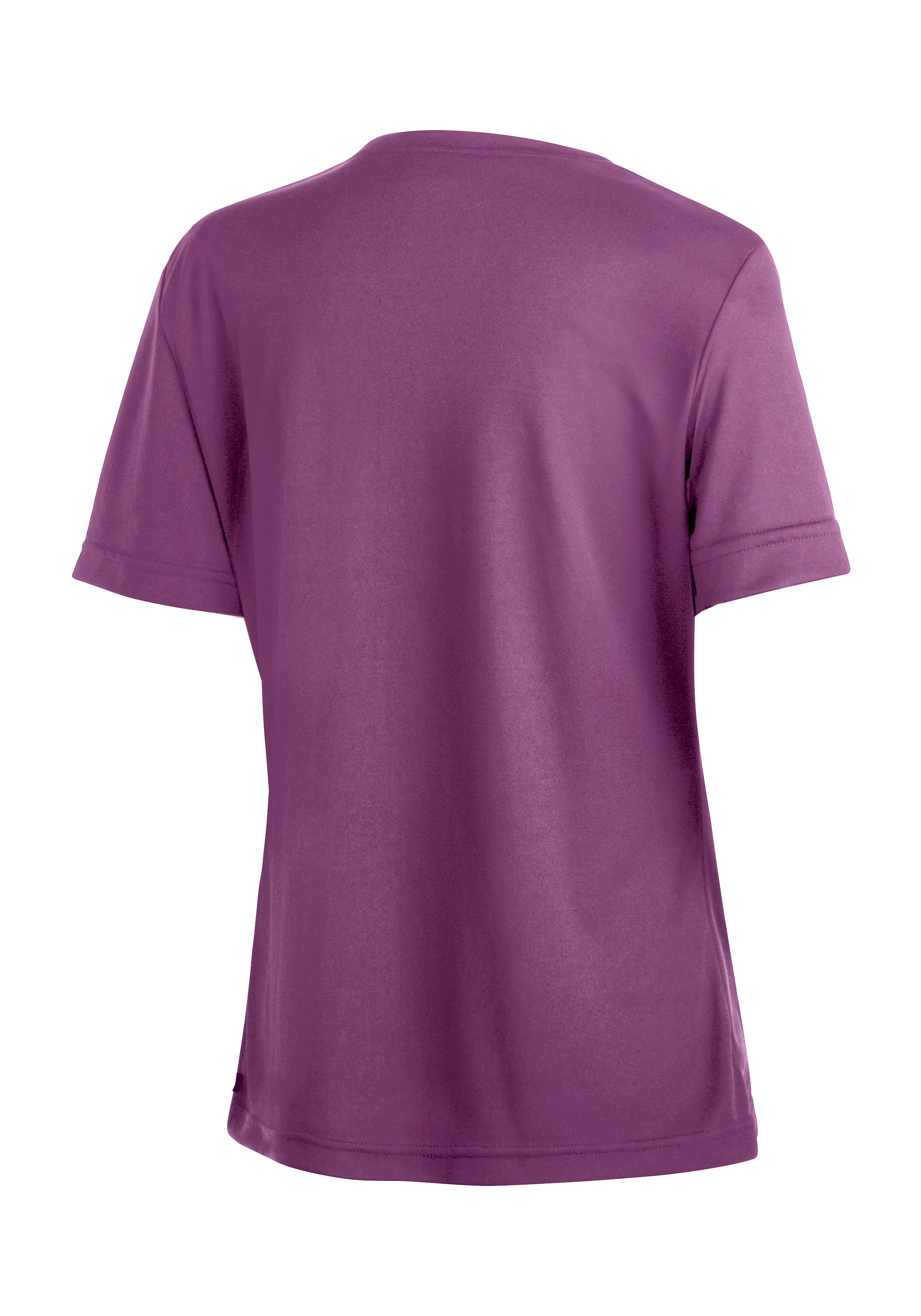 Waltraud H/S T-Shirt, Kurzarm, Purple, Kleidung, Uni Farbe, T-Shirt, Kurzarm, Lila, Unifarben, Kleidungsstück