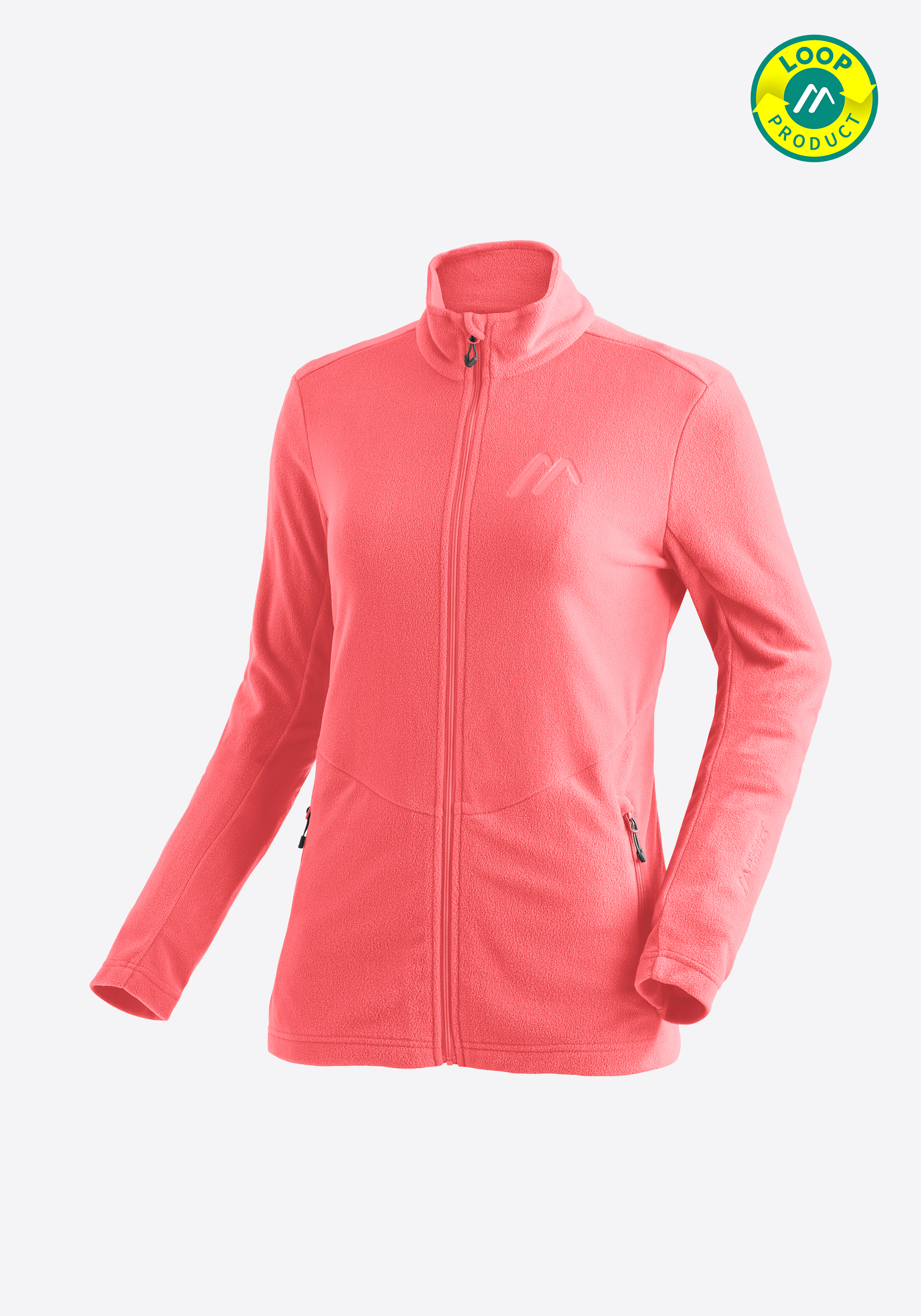 Denise Jacket W Mantel, Fleece, Jacke, Langarm, Kapuzenpulli