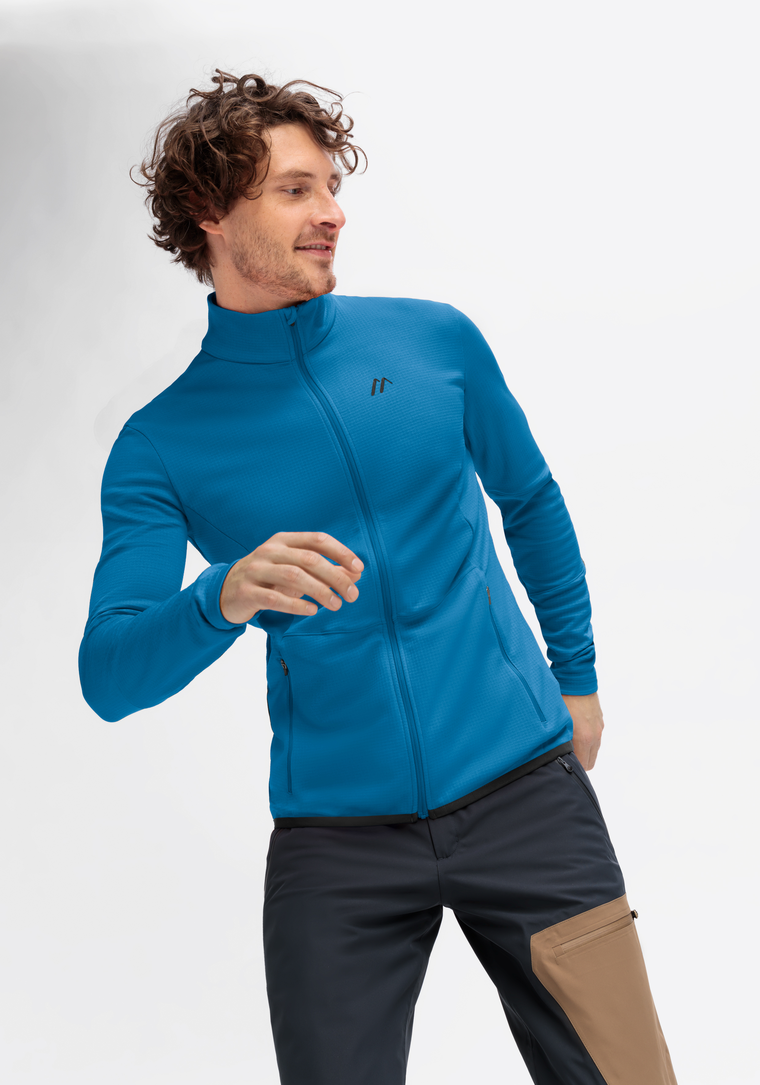 Langarm, Fleece, Erwachsener, Mann, Person, Langarm, Fleece, Jacke, Mann, Person