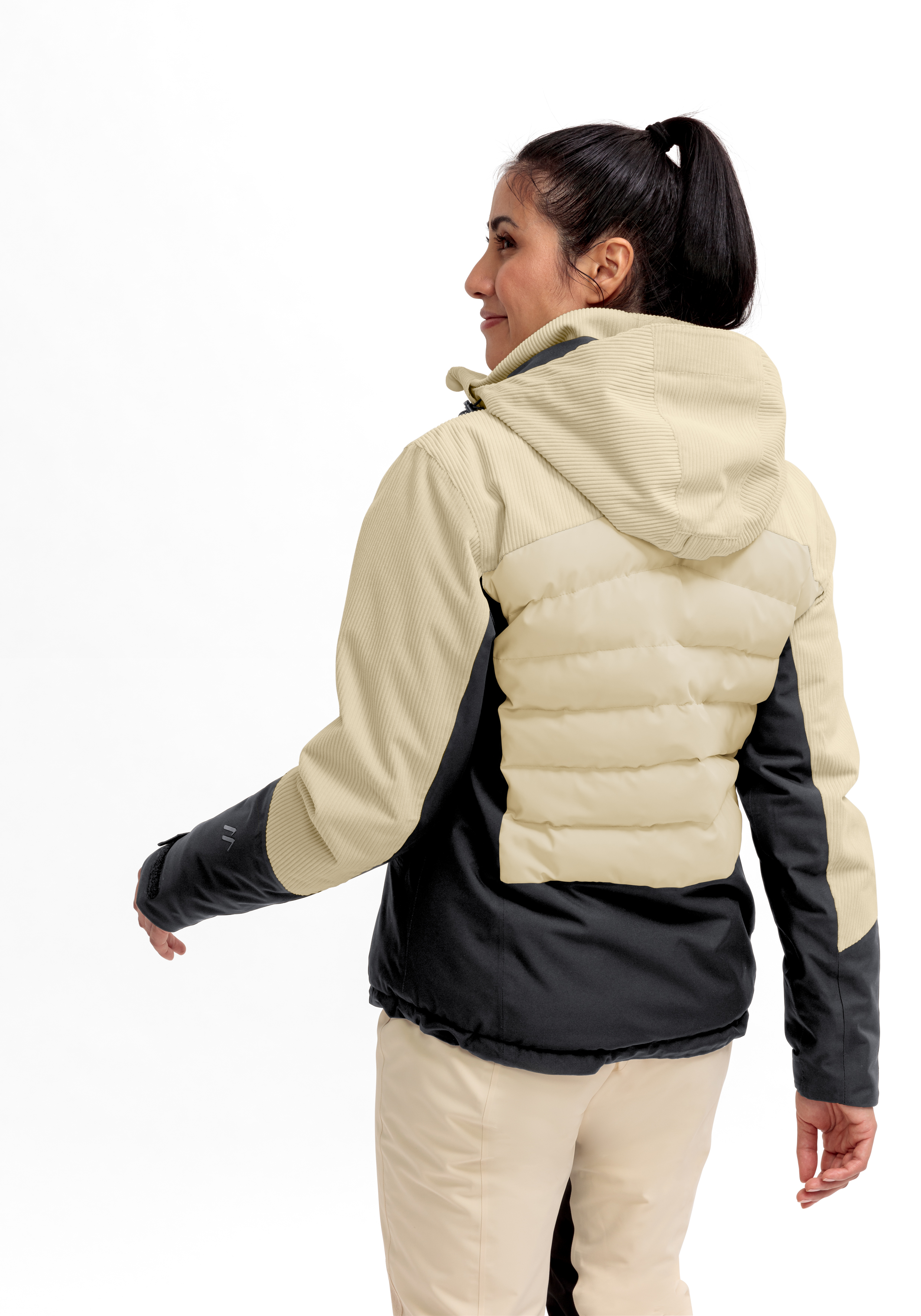 Mantel, Jacke, Langarm, Person, Kapuze