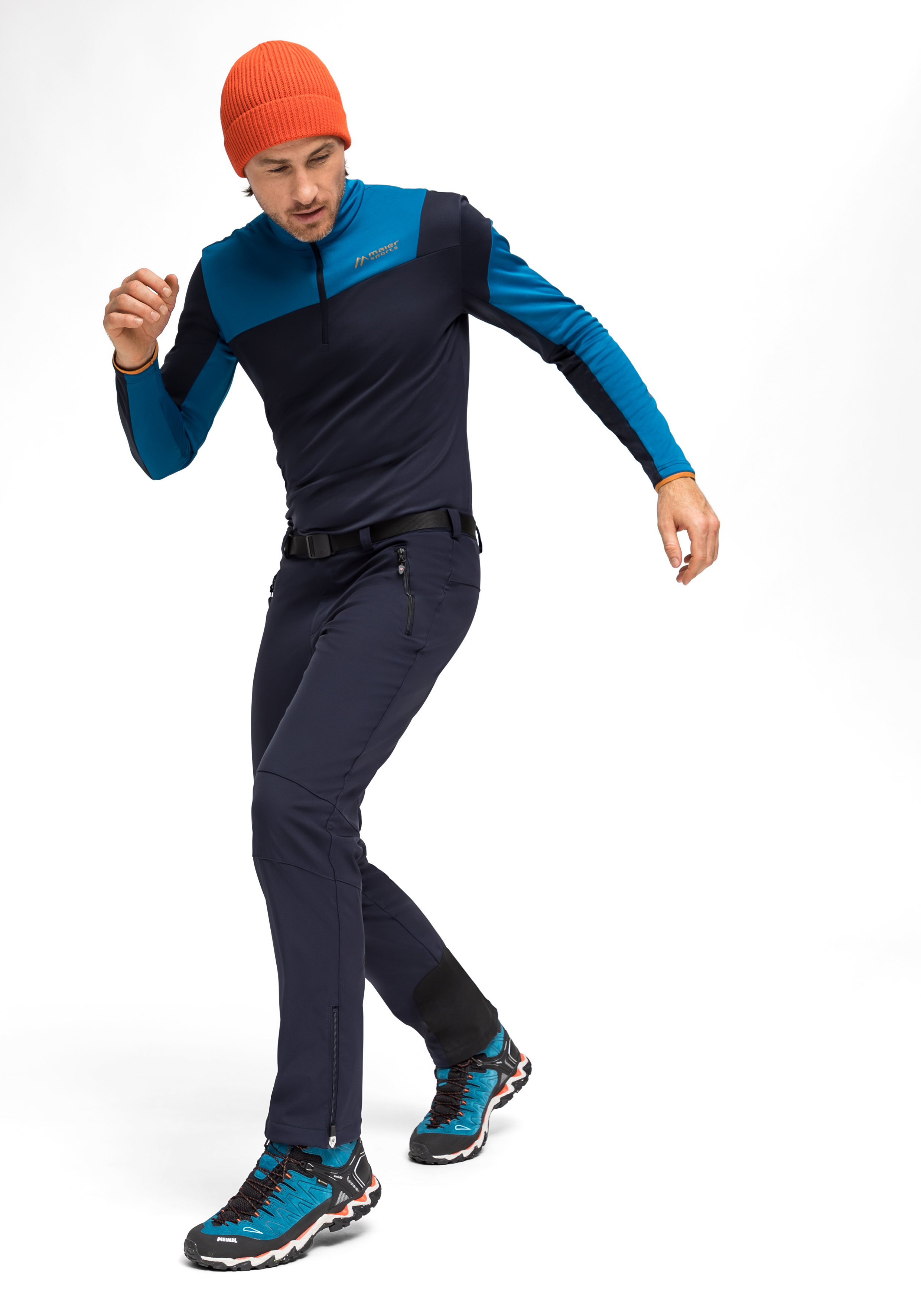 Tech Pants M Schuh, Mütze, Hut, Finger, Langer Ärmel, Athletisches Shirt, Fleeceoberteil, Farbblock, Langarm, Laufoutfit