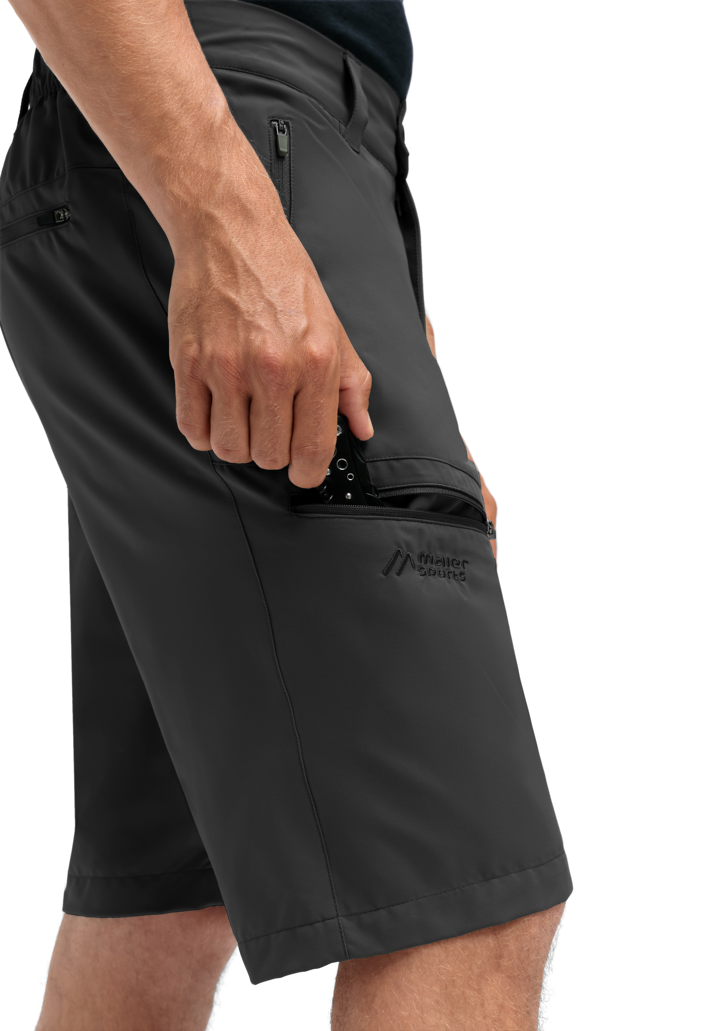Bekleidung, Kurze Hosen, Bekleidung, Kurze Hosen, Mantel, Jacke, Bekleidung, Kurze Hosen, Mantel, Jacke, Bekleidung, Kurze Hosen, Mantel, Jacke, Wanderschutzhose, Kurze Hose, Reißverschluss-Taschen, Stretchstoff, Maier Sports