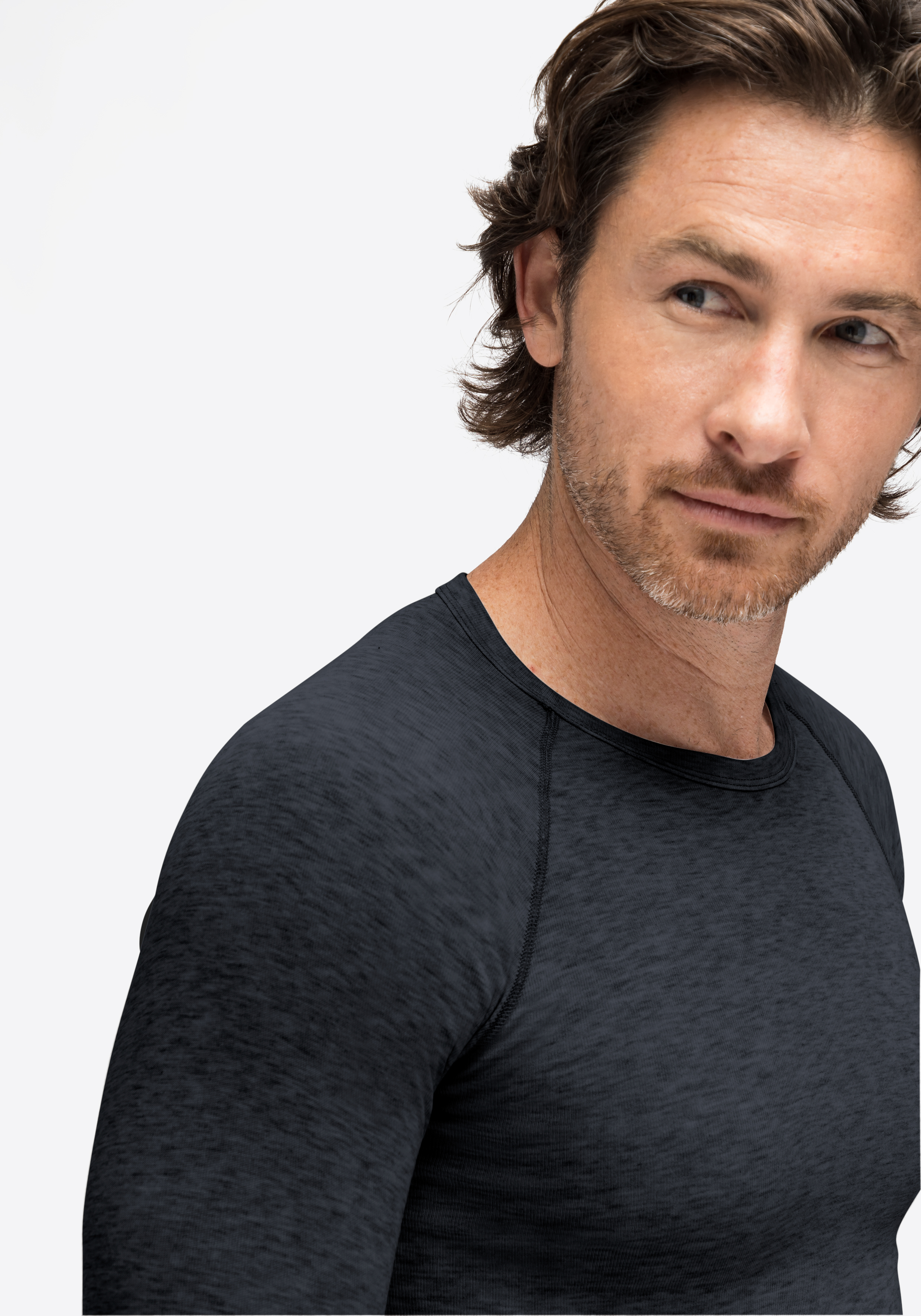 Gesicht, Kopf, Portrait, Langarm, Hals