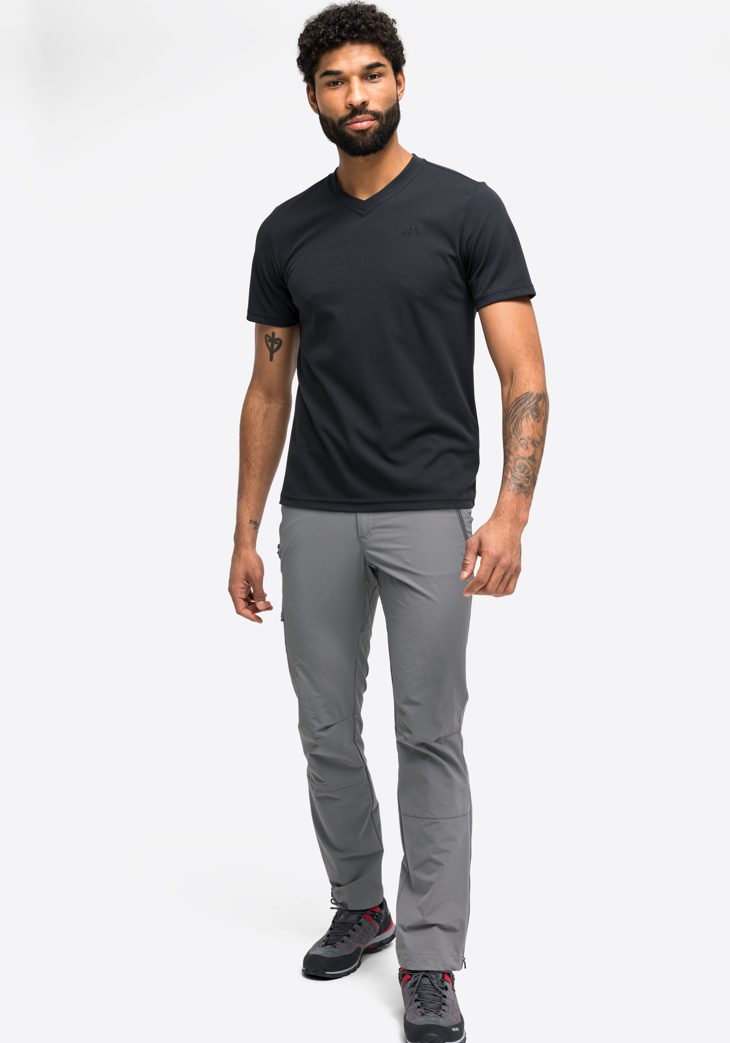 T-shirt, Hosen, Erwachsener, Mann, Person