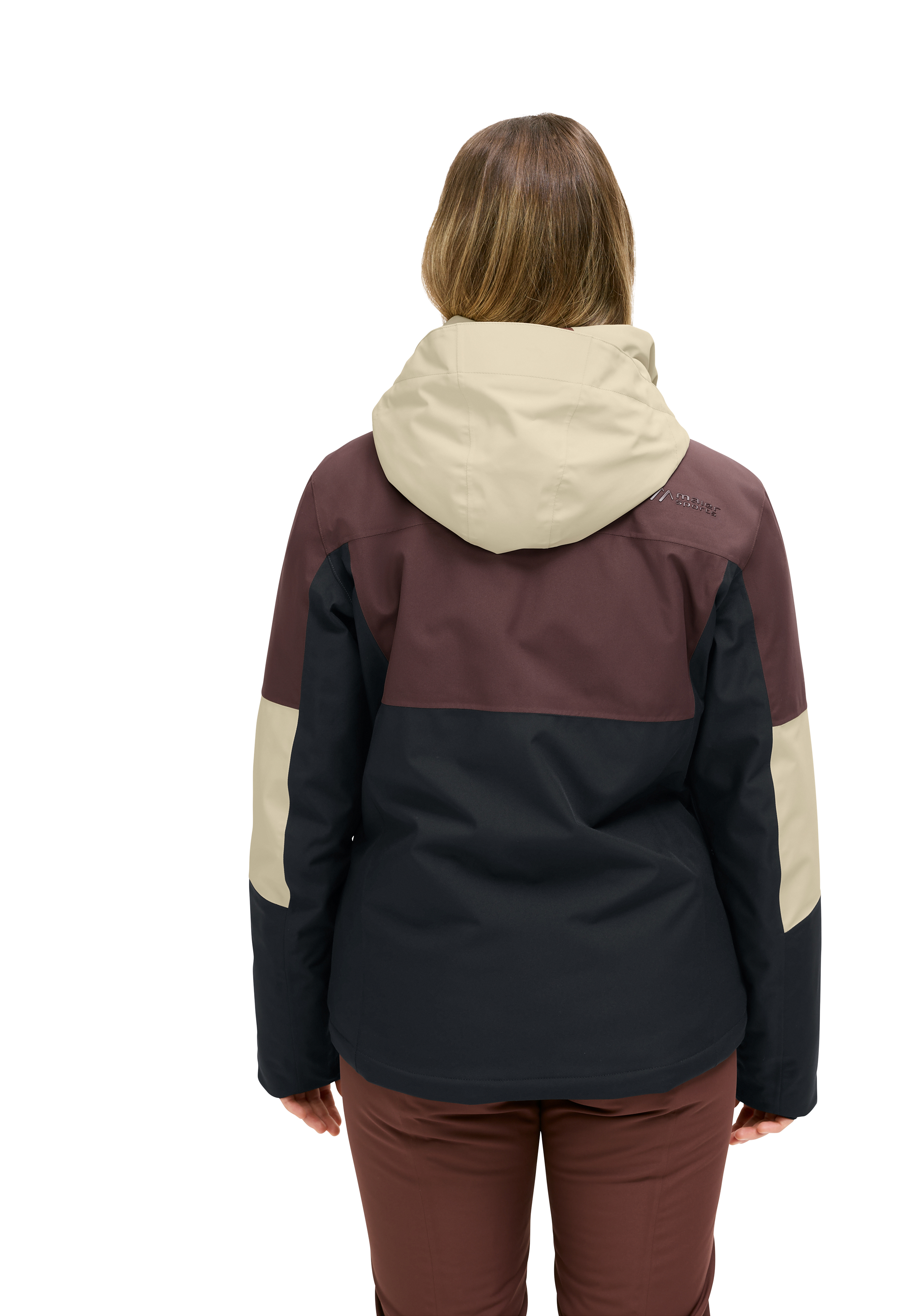 Jacke, Kapuzenjacke, Farbblock, Windbreaker, Außenkleidung
