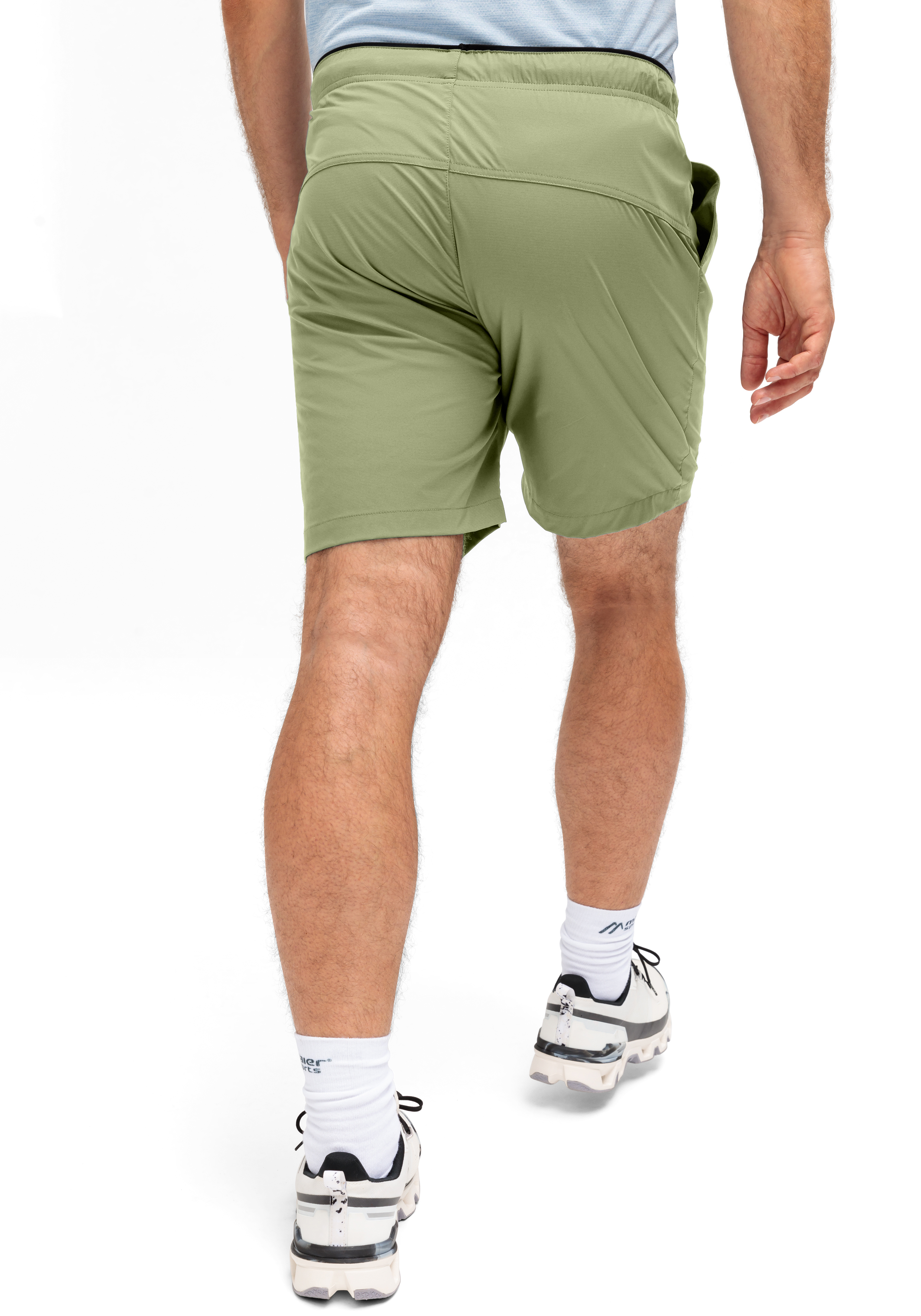 Hose, Shorts, Grün, Outdoor, Kunstfaser