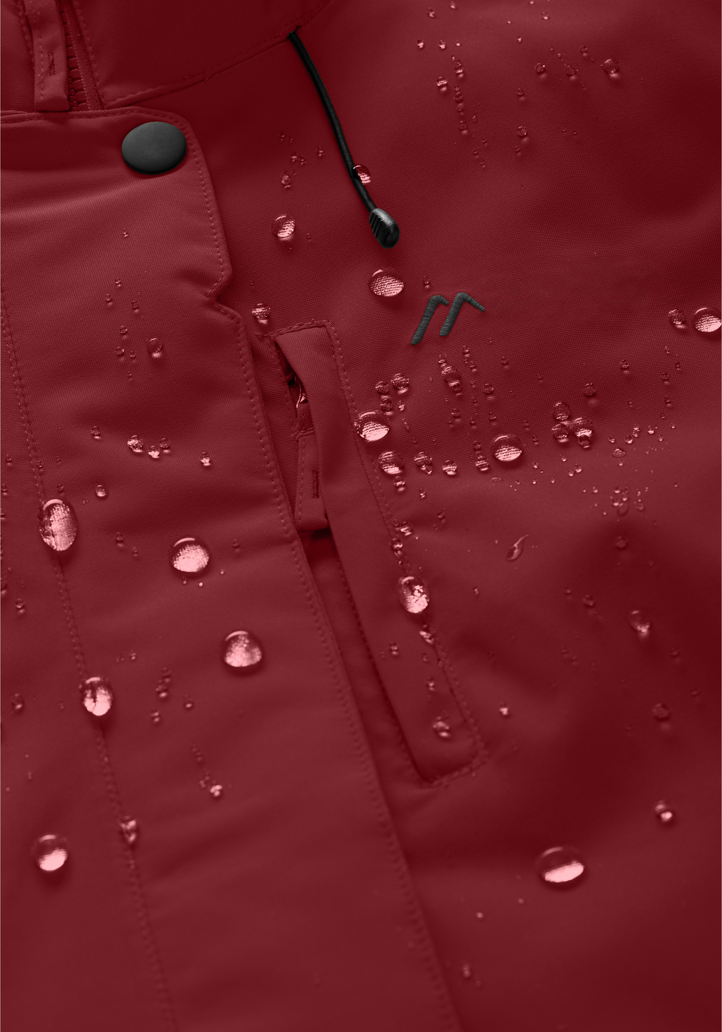 KATRINE Bekleidung, Mantel, Jacke, Bekleidung, Mantel, Jacke, Regenjacke, Wasserdicht, Reißverschluss, Porte zipper, Kapuzenfrei