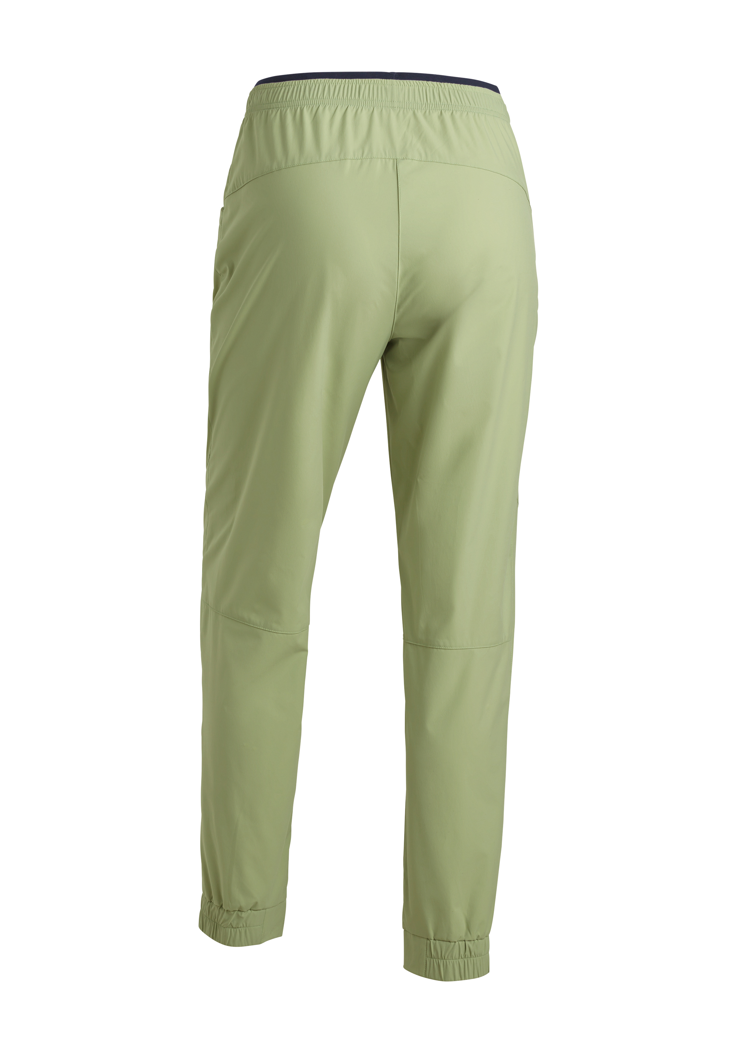 Hose, Pants, Green, Elastischer Bund, Kellenschnitt