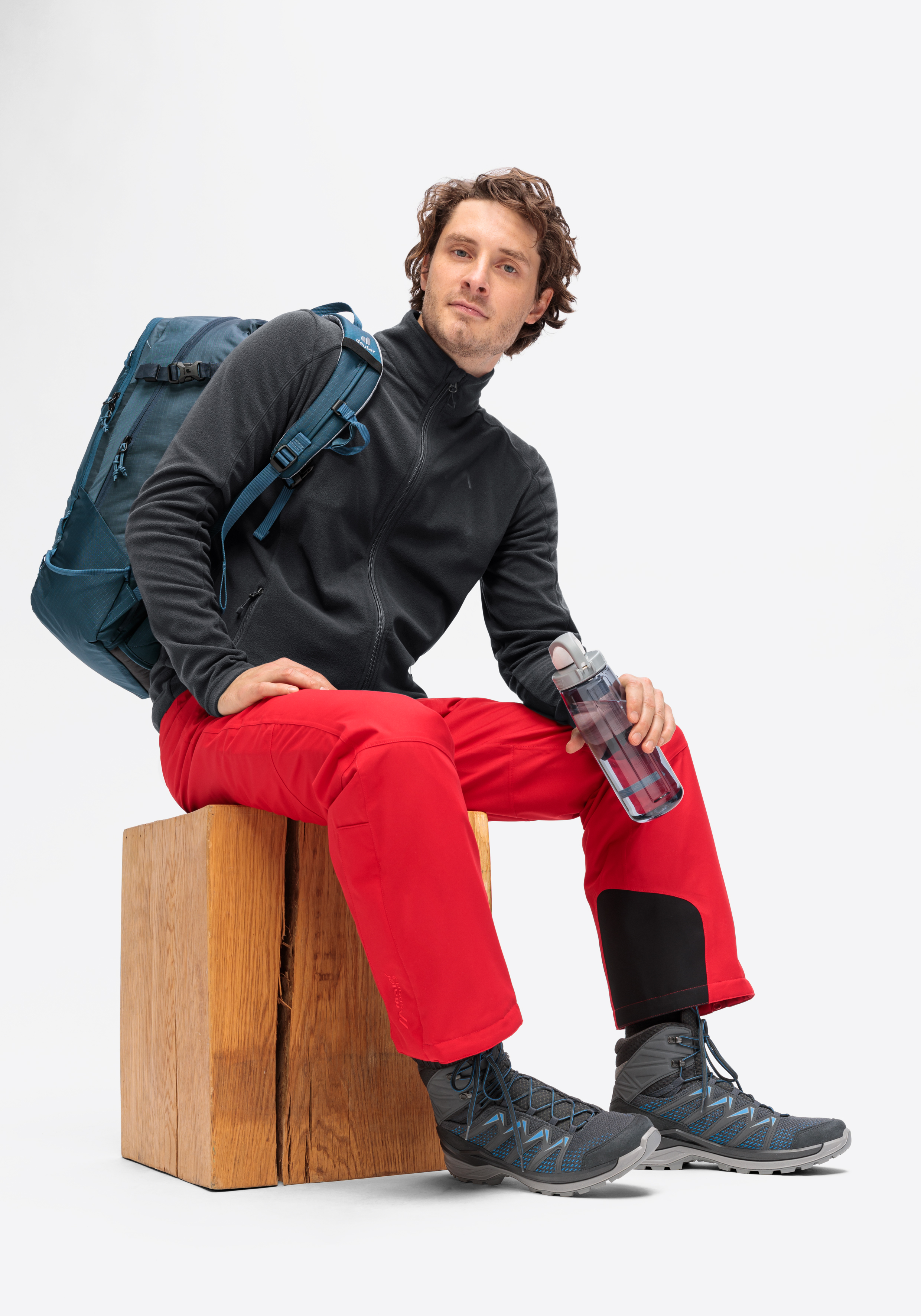 Person, Sitzen, Schuh, Erwachsener, Mann, Rucksack, Rucksack, Wandern, Outdoor, Hydration
