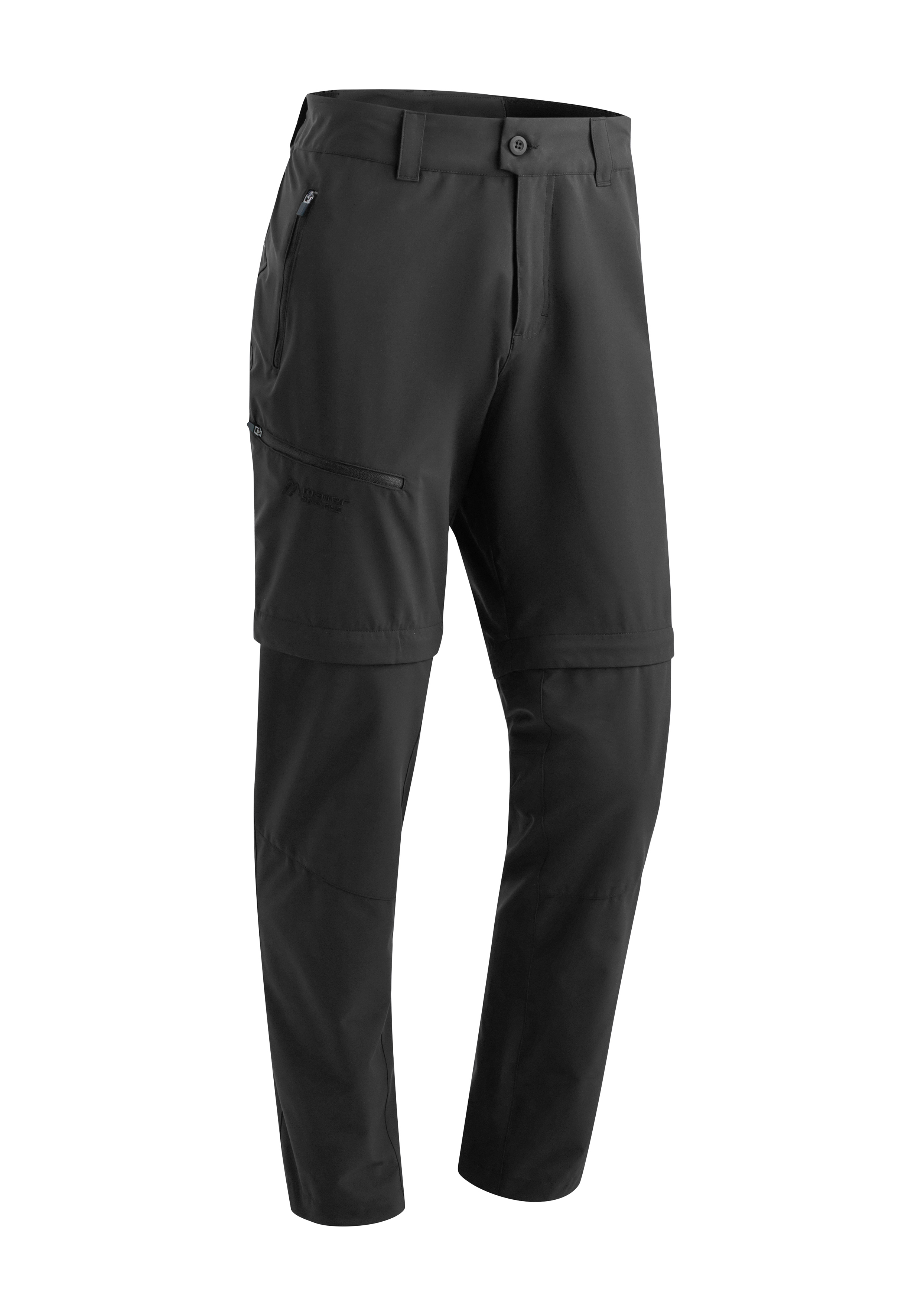 Tajo Zip LP Bekleidung, Hosen, Jeans, Bekleidung, Hosen, Jeans, Hose, Cargo-Hose, Reißverschlusstaschen, Nylongewebe, Schwarz