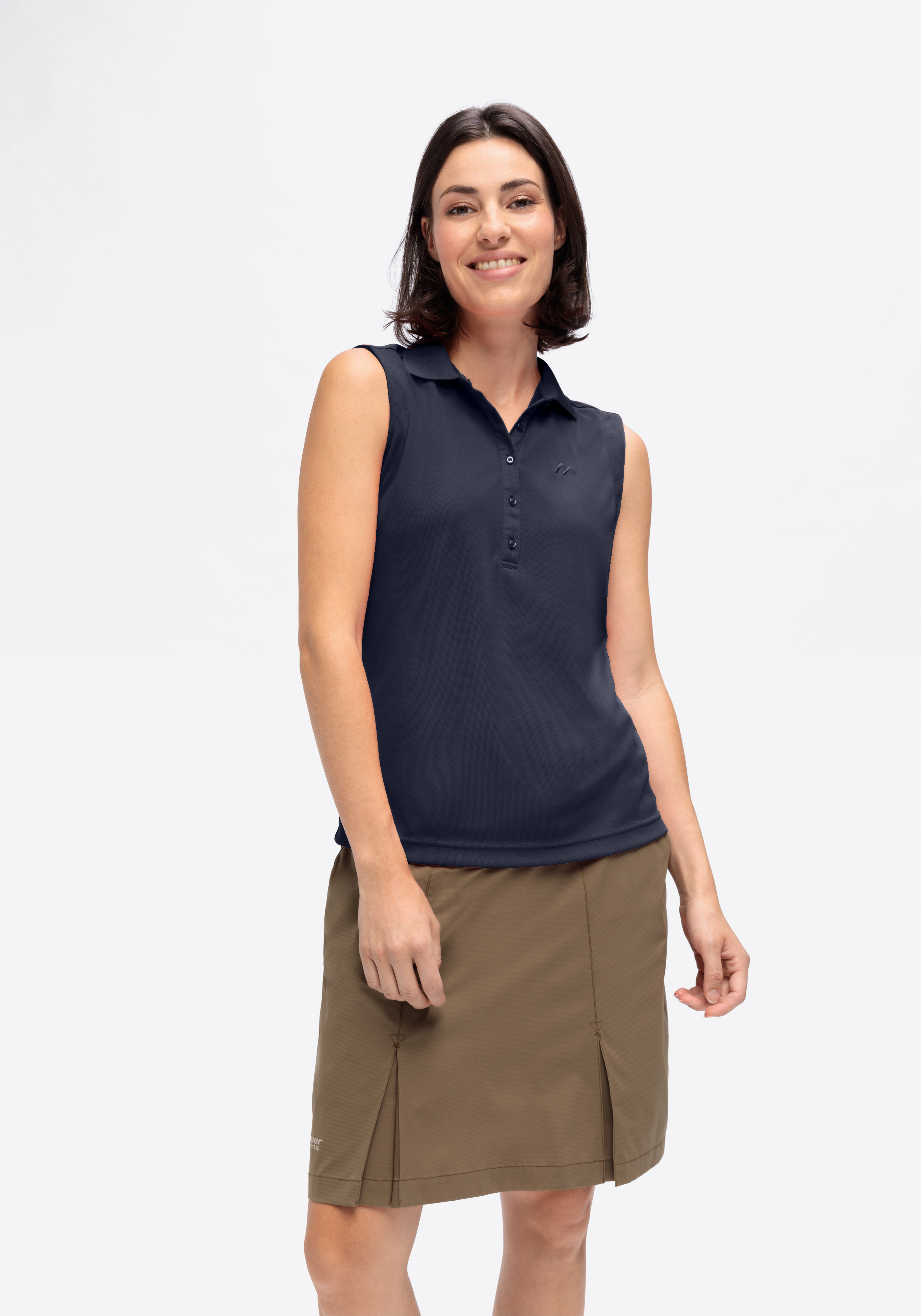 Bluse, Rock, Weste, Minirock, Person