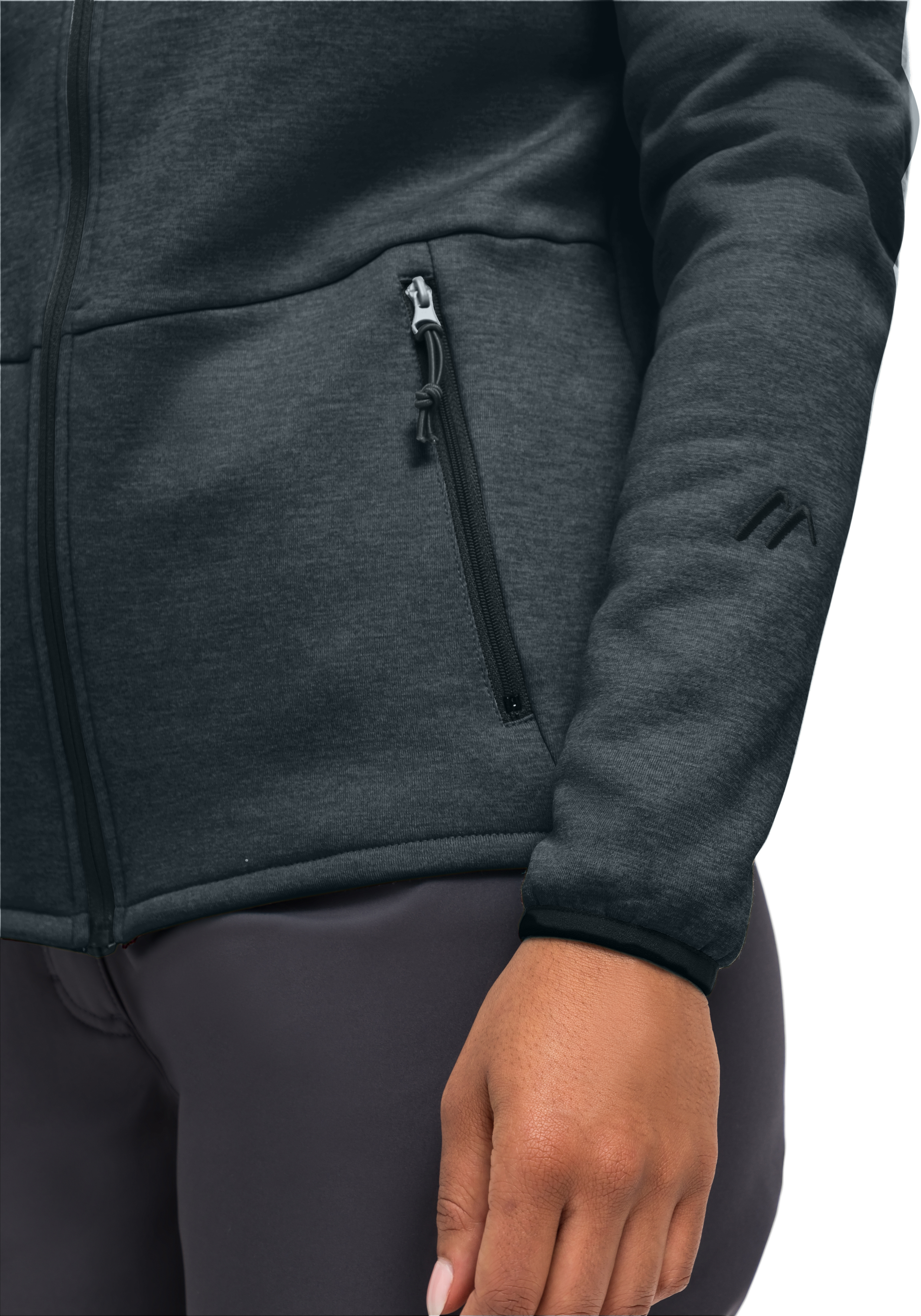 Vlies, Mantel, Jacke, Langarm, Person