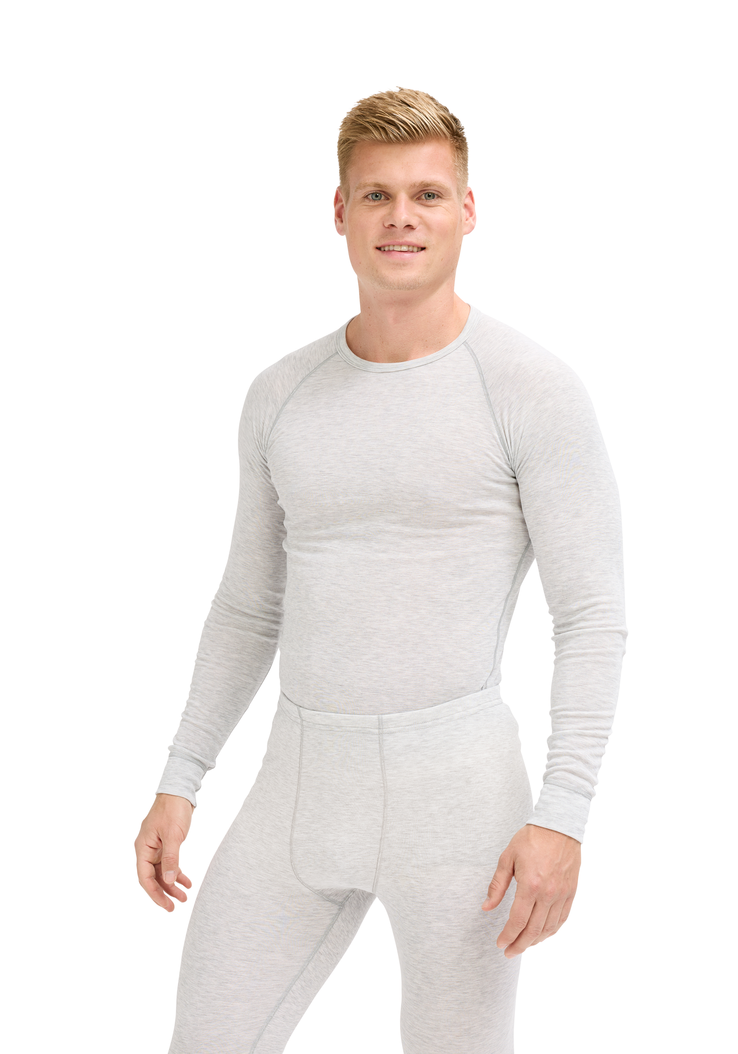 Unterwäsche, Langarmshirt, Hautfarbe, Stretchmaterial, Unisex