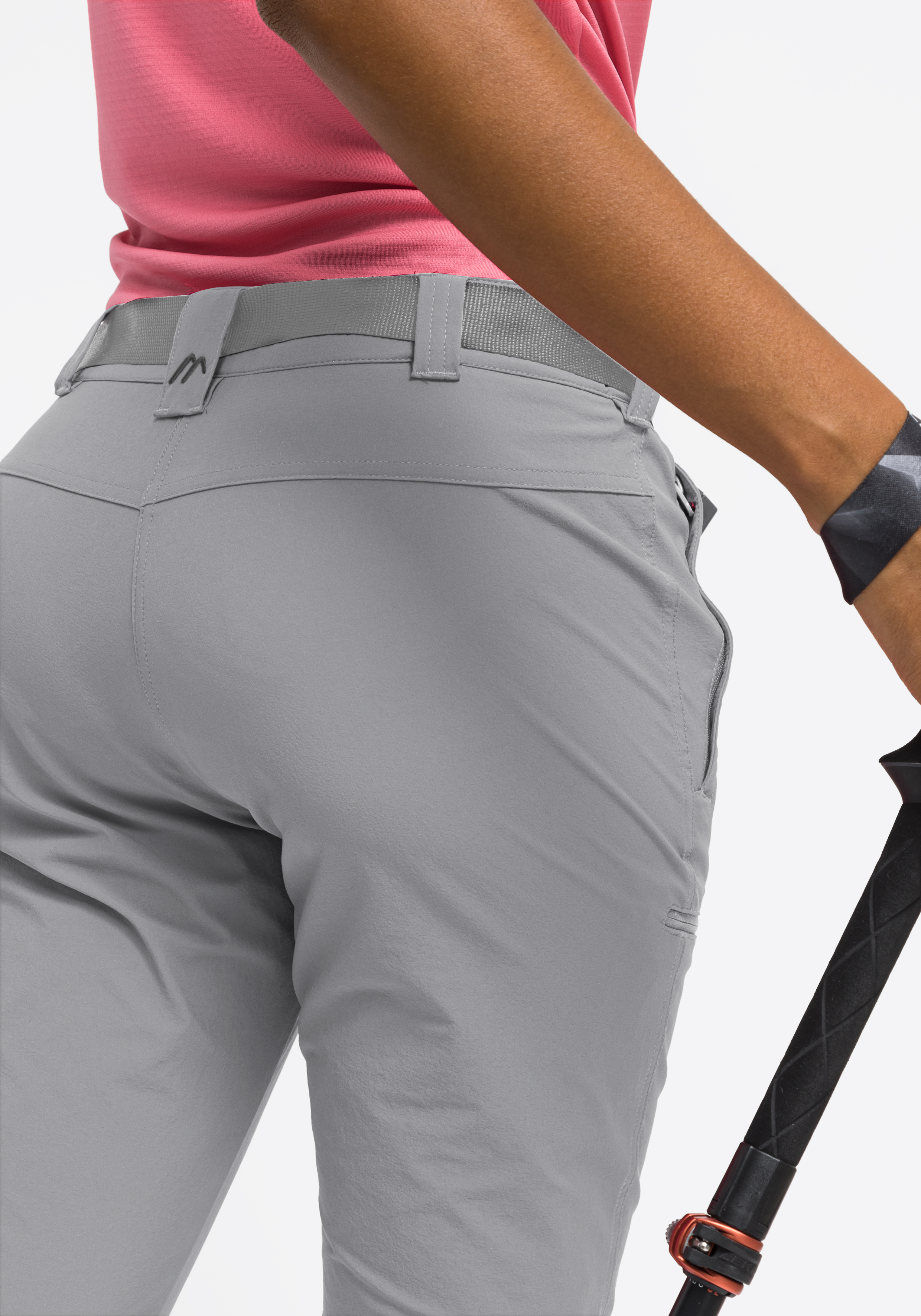 Hose, Gürtel, Hosenhaken, Reißverschluss, Sportoutfit