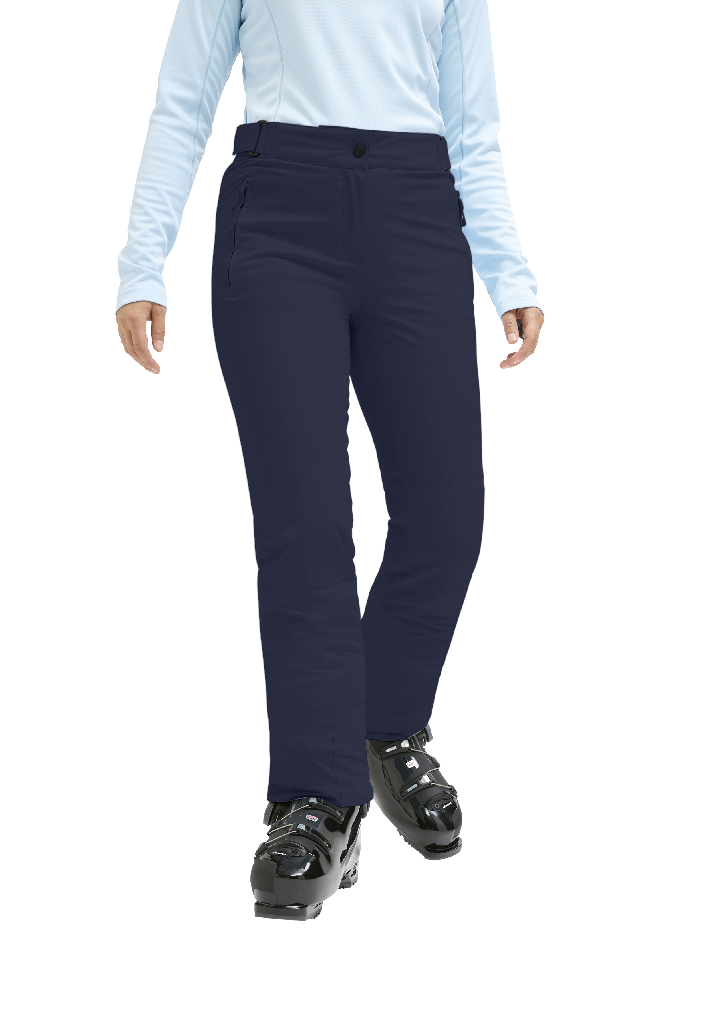 Vroni slim 2.1 Hose, Skihose, Navy, Kniebundle, Schneeschuhe kompatibel