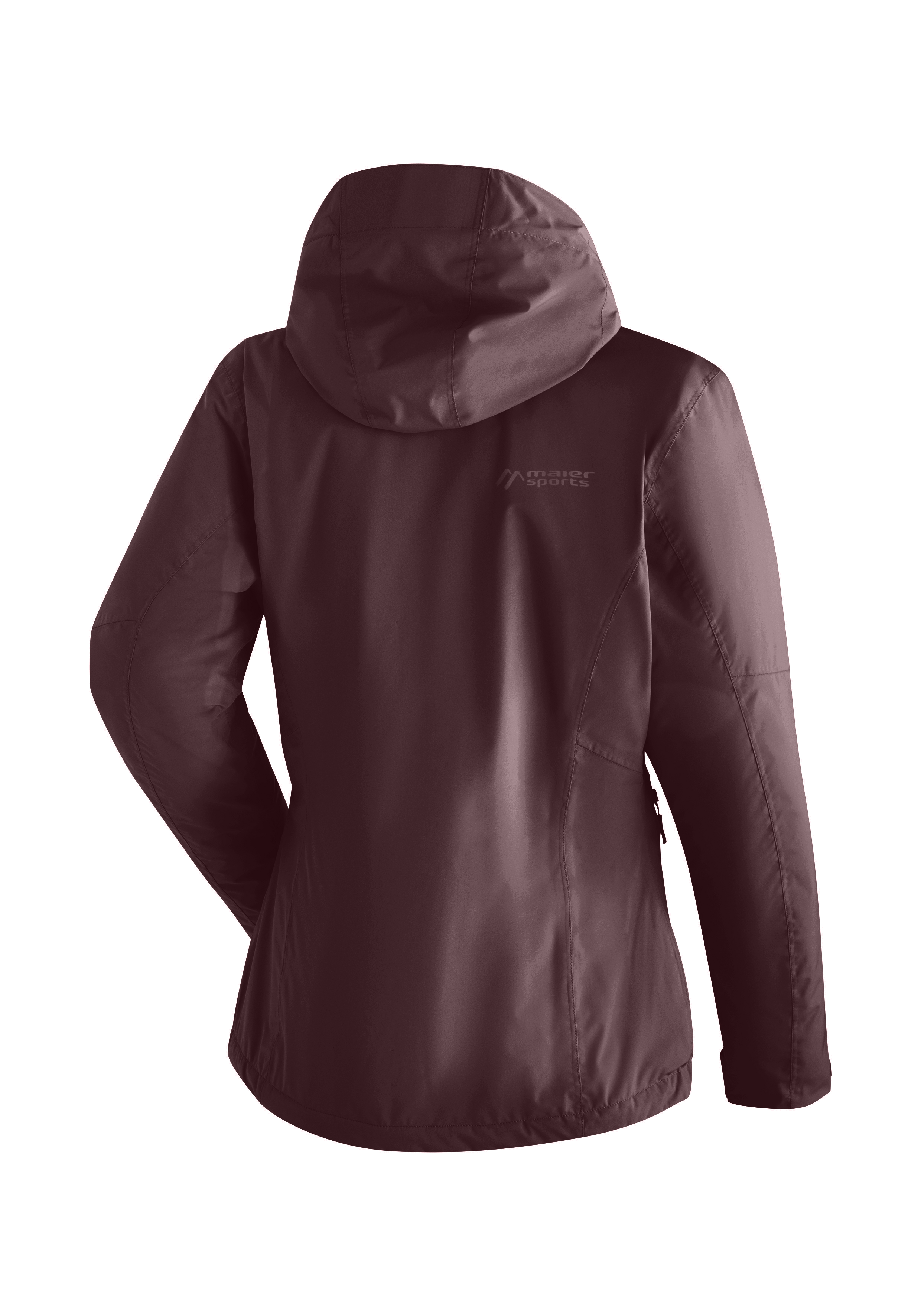 Hoodie, Jacke, Softshell, Bordeaux, Langarm