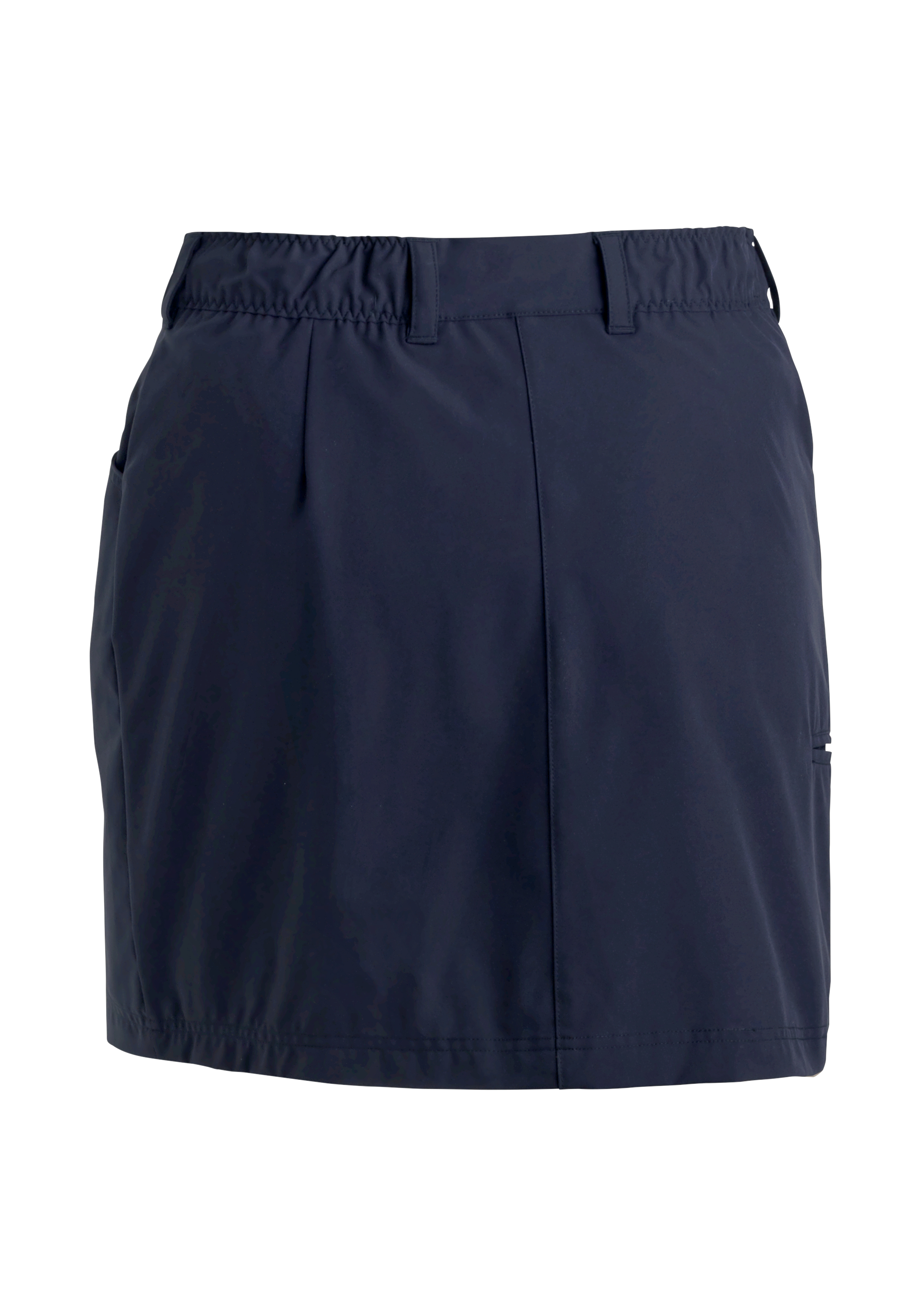 Rock, Navy, Elastischer Bund, Gerade Passform?, Unifarben