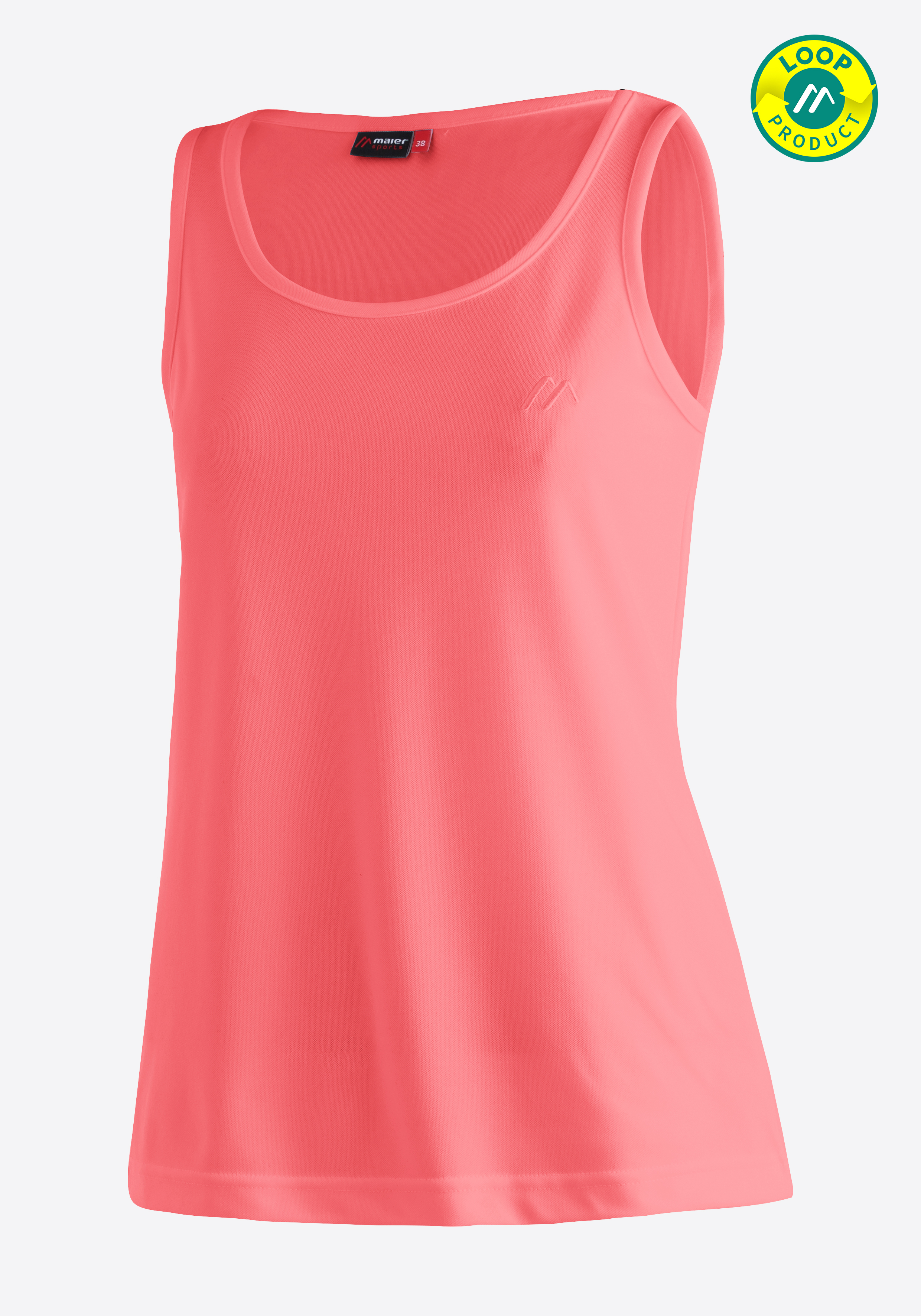 Petra Bekleidung, Tanktop, Unterhemd, Bluse, Tanktop, Sleeveless, Pink, Polyester, Unpatterned