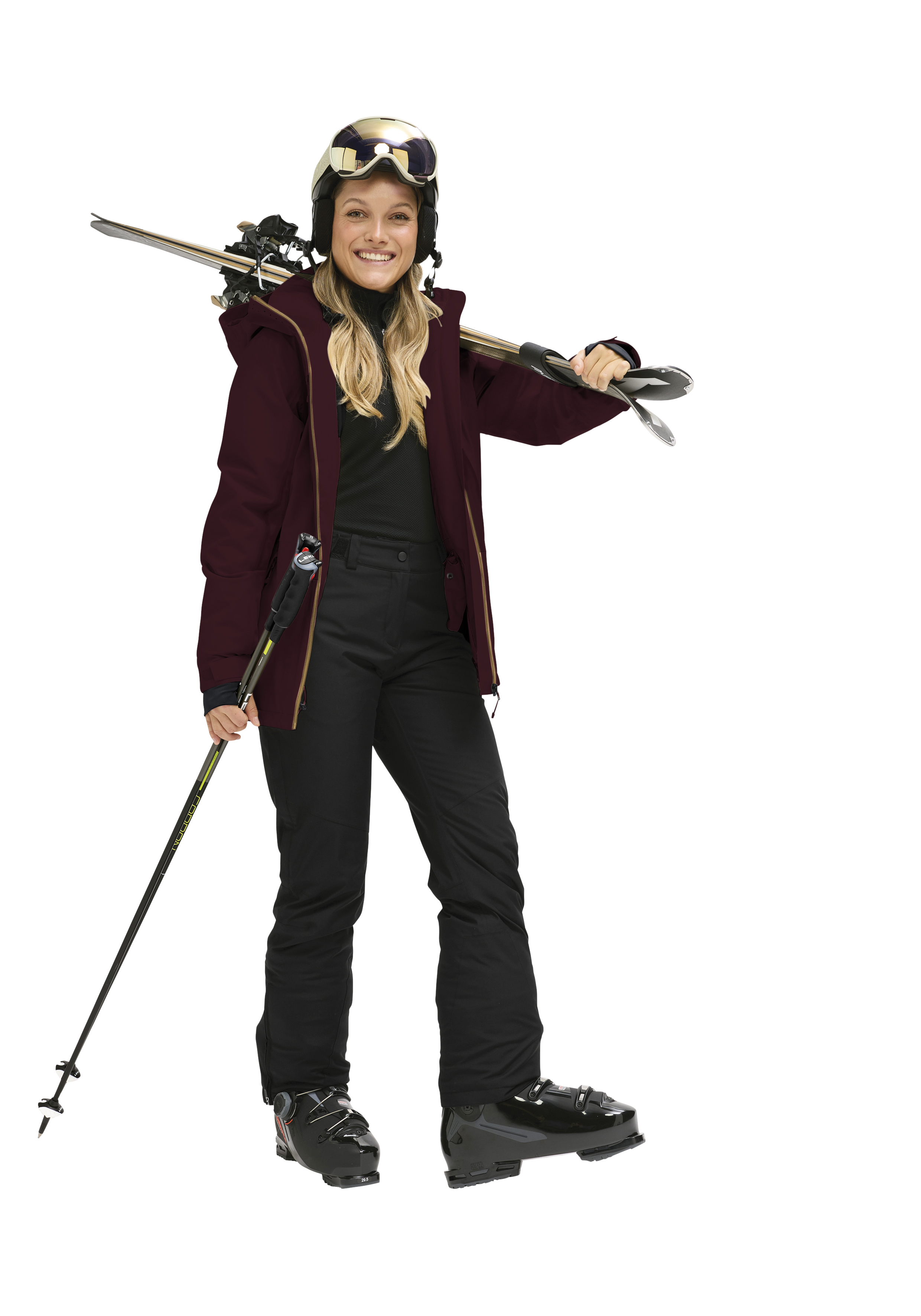 Skiing, Snowboard, Schnee Ausrüstung, Schutzbrille, Jacke