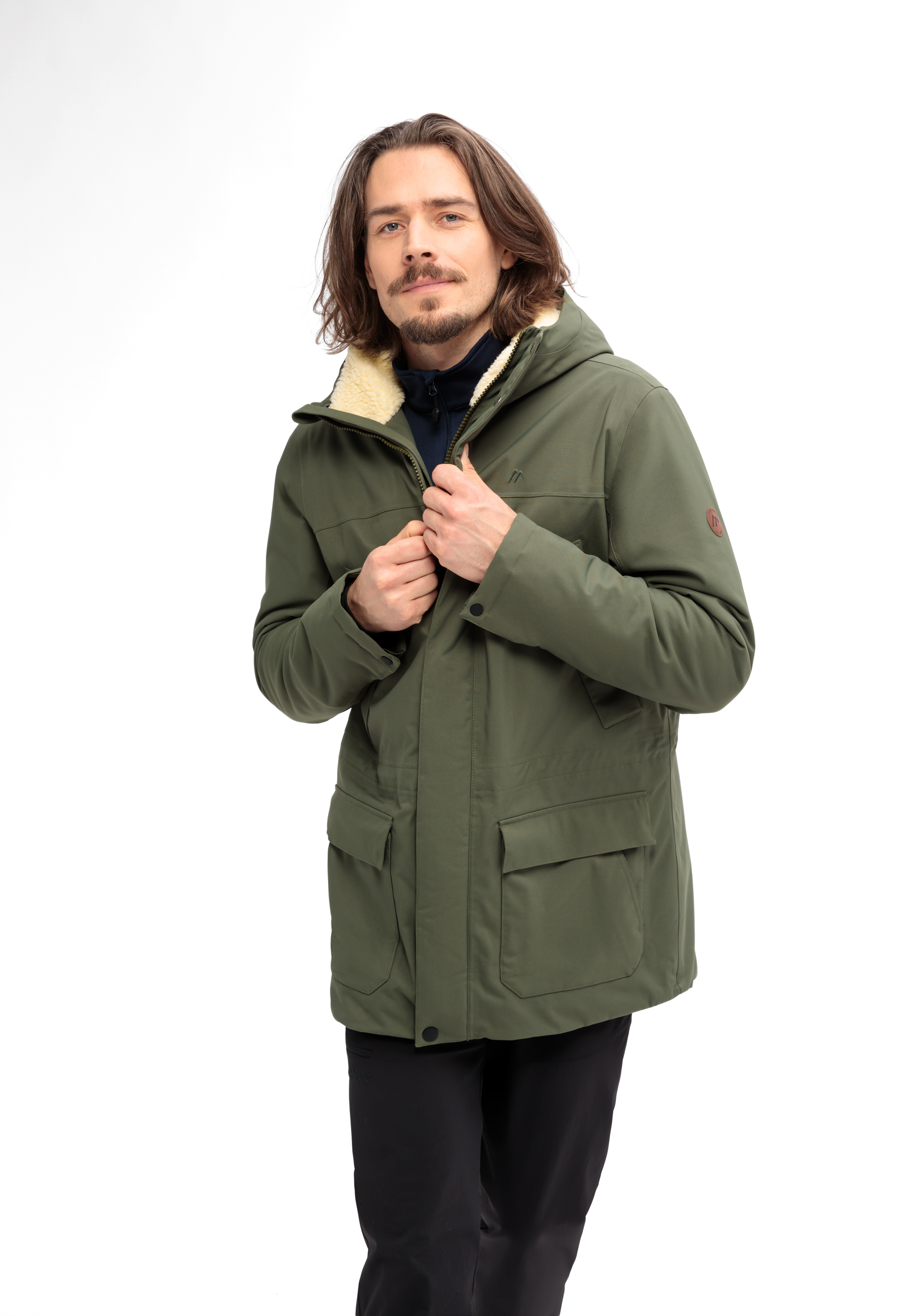 Mantel, Jacke, Erwachsener, Person, Frau, Mantel, Jacke, Erwachsener, Person, Frau, jacke, mantel, parka, fleecefutter, olivgrün