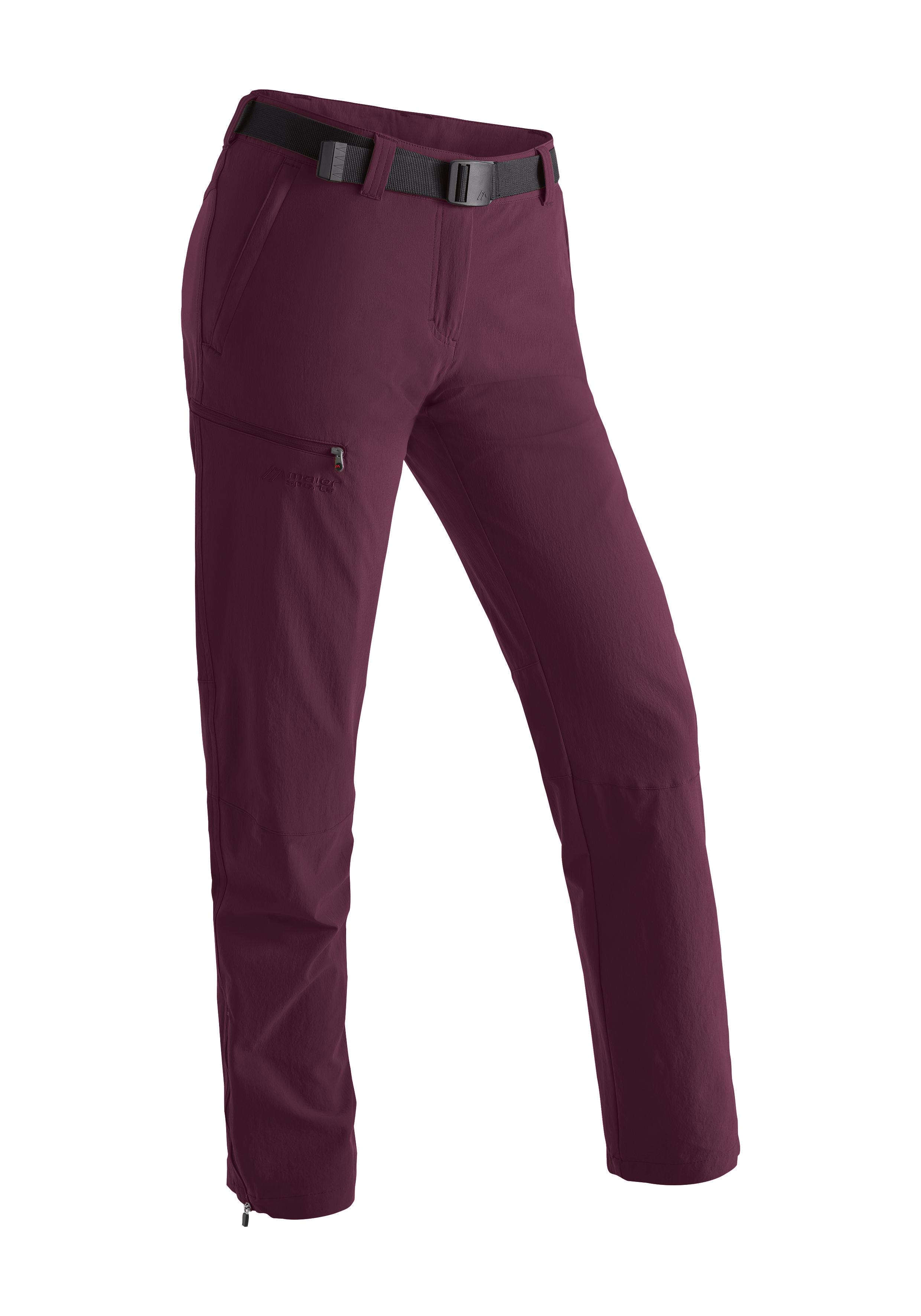 Inara slim Bekleidung, Hosen, Jeans, Hose, Hose Innenseite, Reißverschluss, Gürtel, Lila