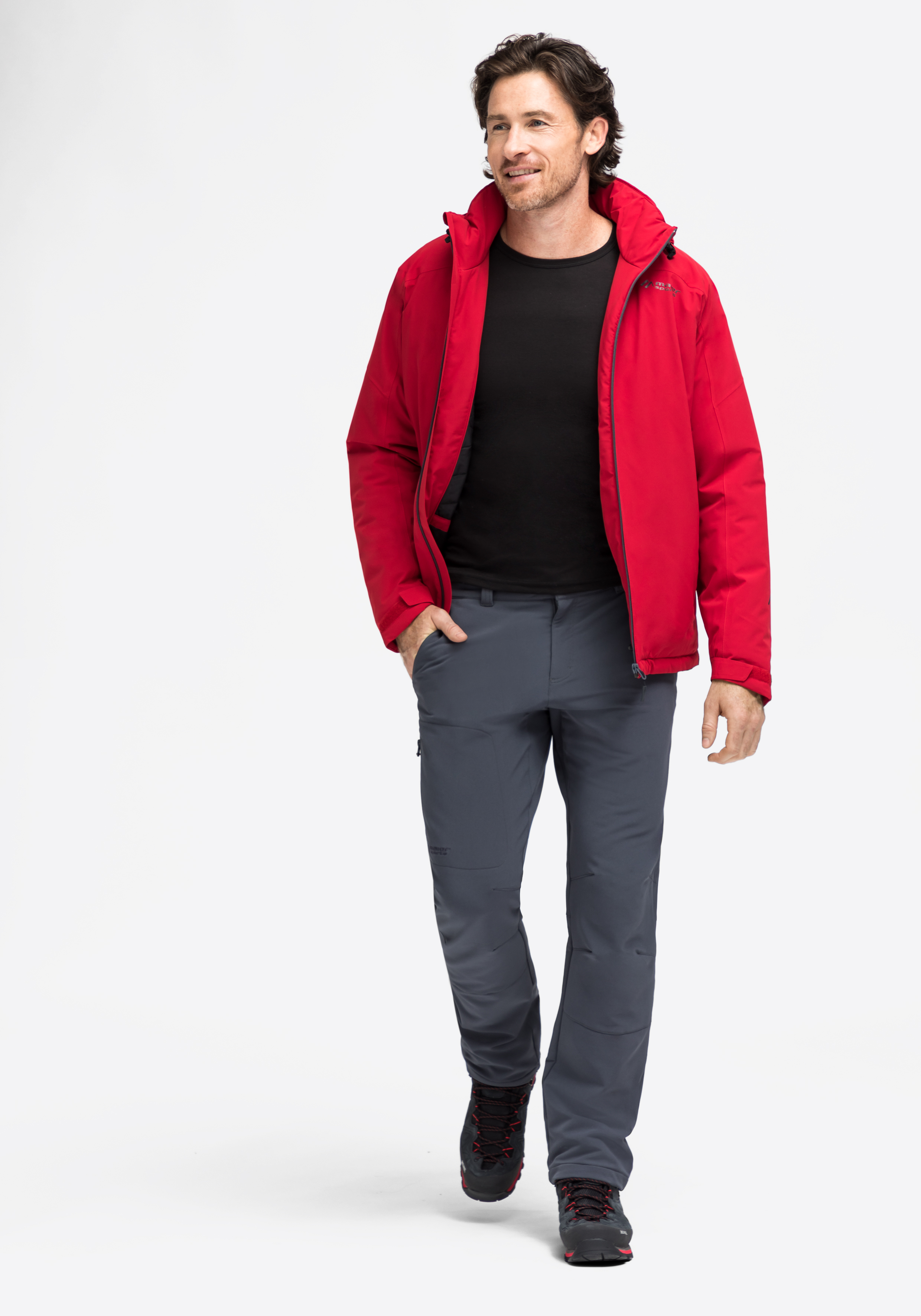 Mantel, Jacke, Langarm, Hosen, Person