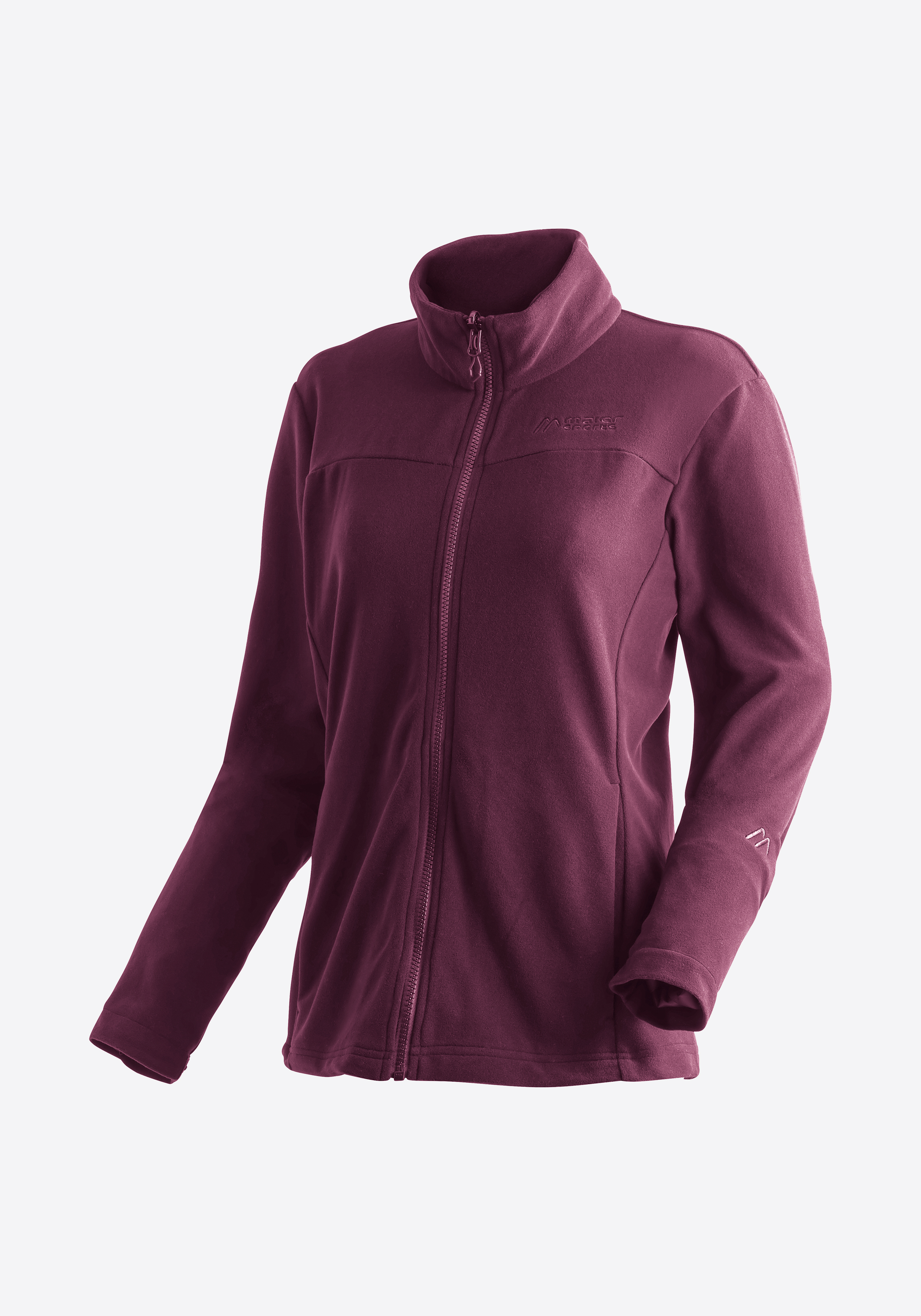 Vlies, Langer Ärmel, Mantel, Jacke, Kapuzenpulli