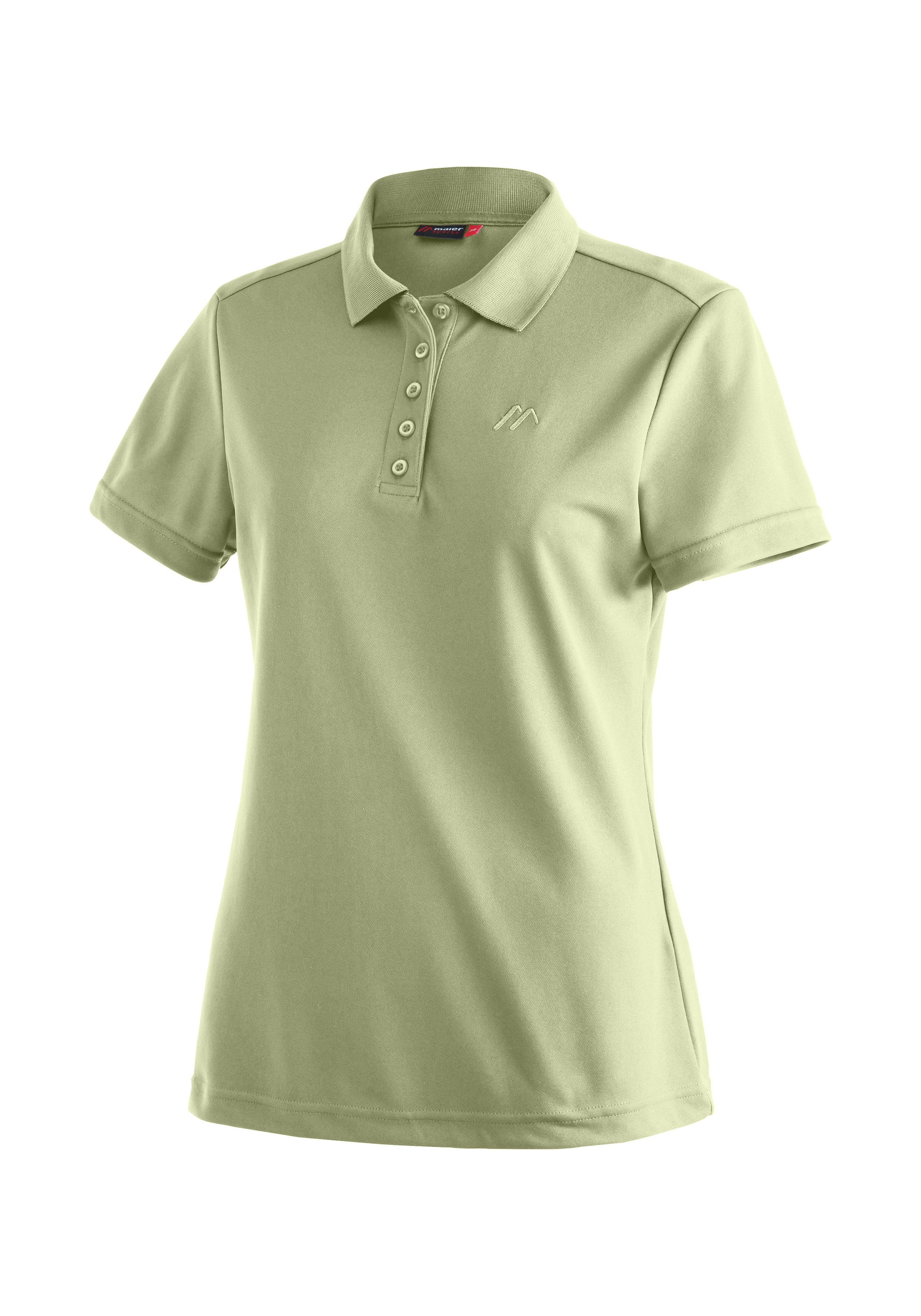 Ulrike Polo-Shirt, Kurzarm, Polo, Kragen, Grün