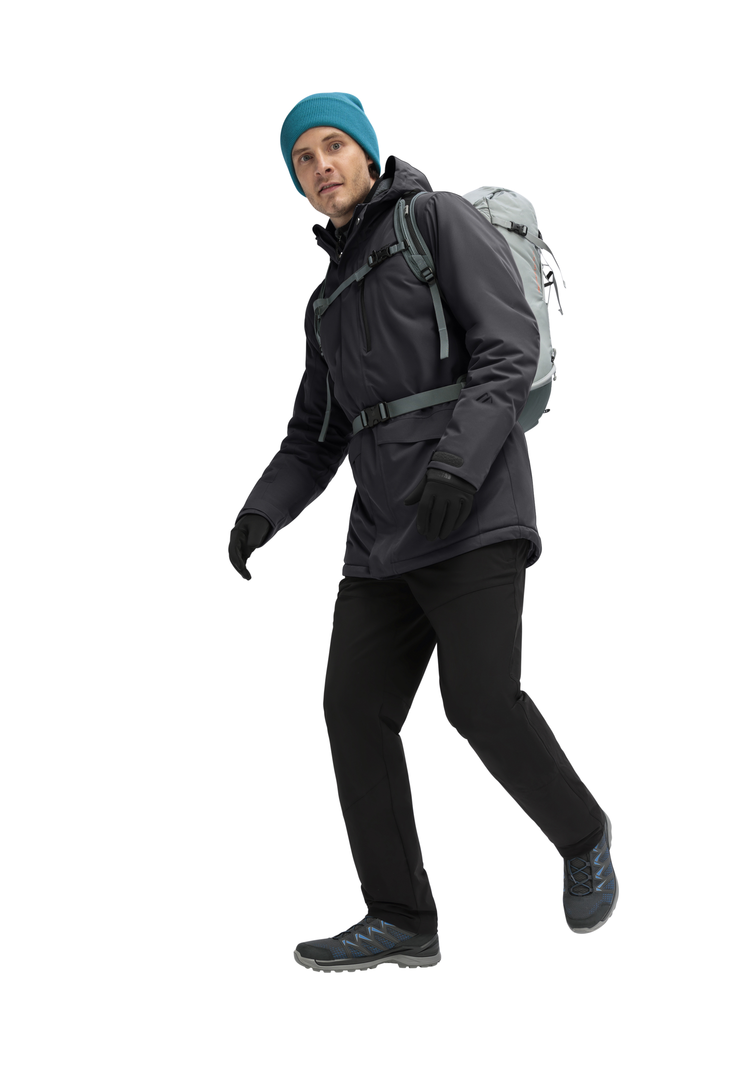 jacke, hose, rucksack, mütze, outdoor