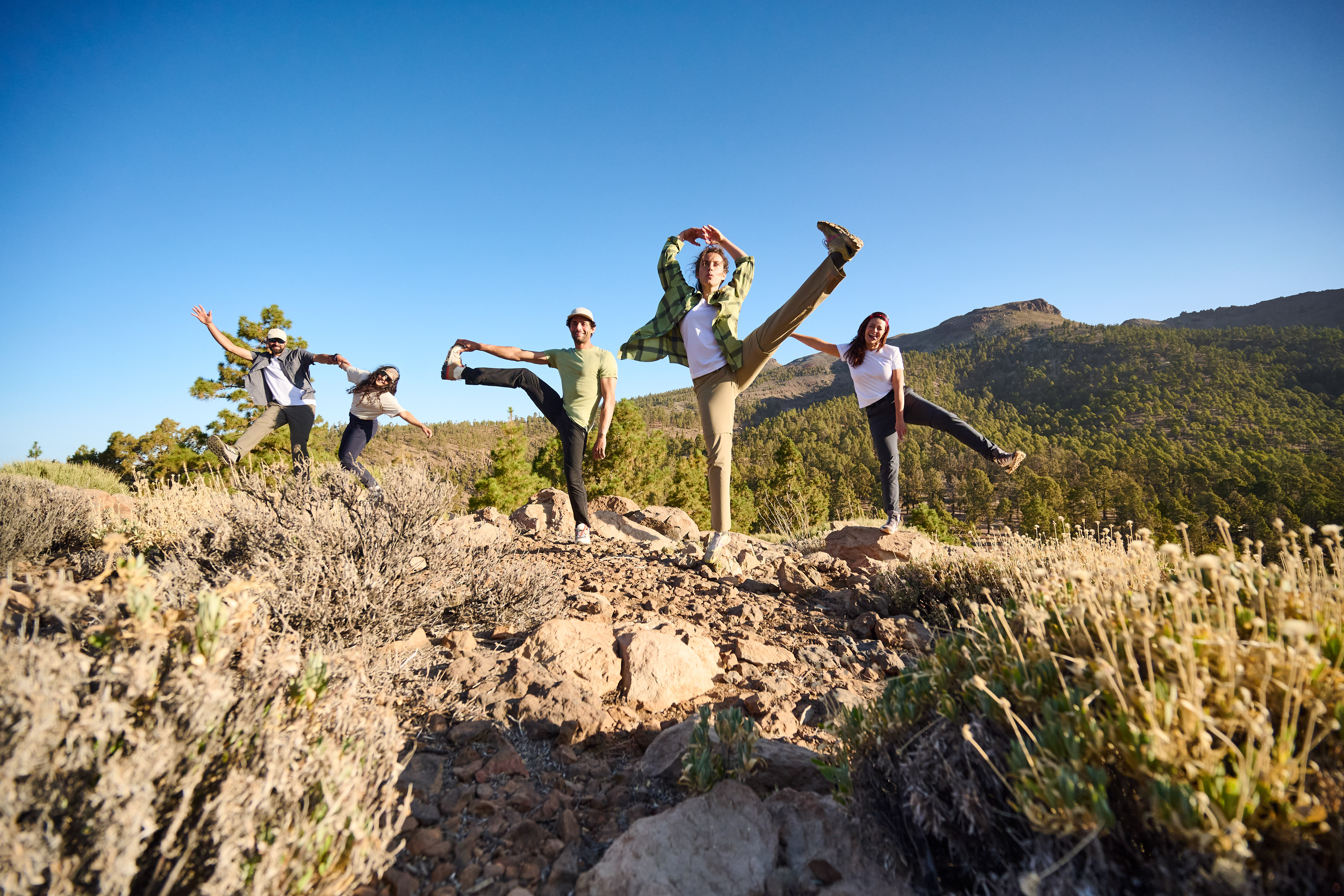 202509_Maier_Sport_Teneriffa_00576 Kurze Hose, Wandern, Person, Erwachsener, Mann