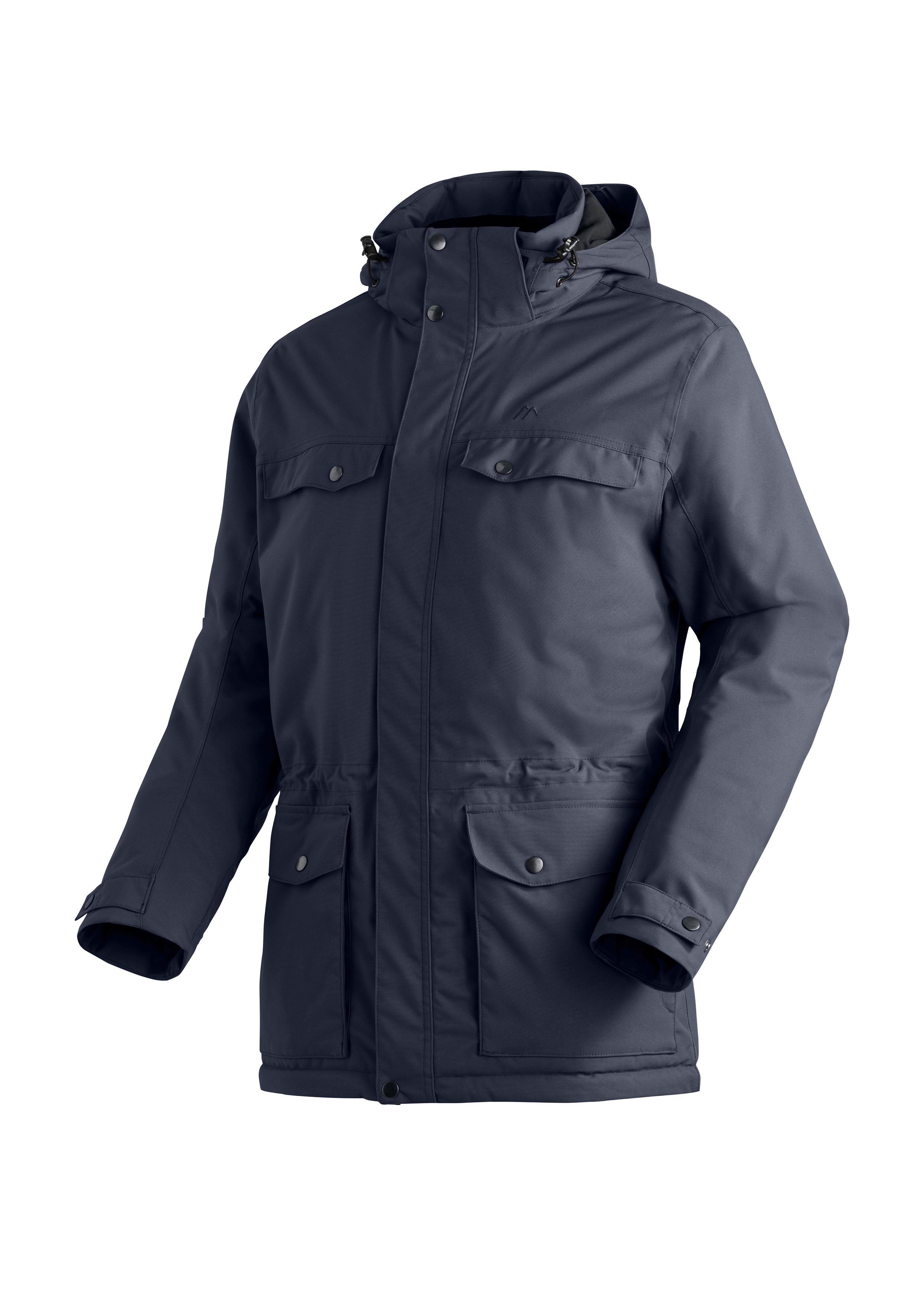 Knuth Bekleidung, Mantel, Jacke, Bekleidung, Mantel, Jacke, Bekleidung, Mantel, Jacke, Regenjacke, Hardshell, Navy, Kapuze, Taschen