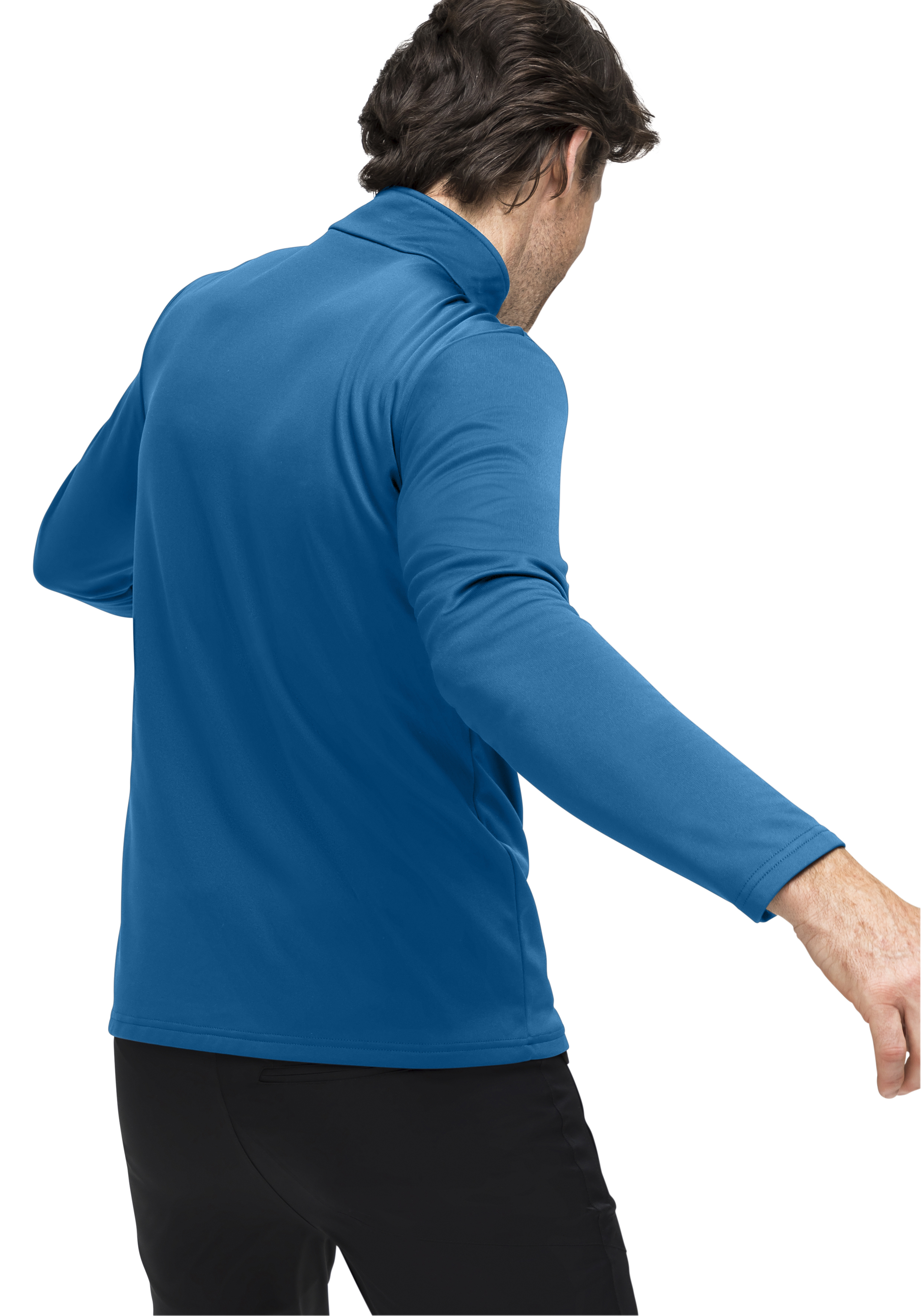 Langarmshirt, Blau, Stretch, Sportbekleidung, Hose?
