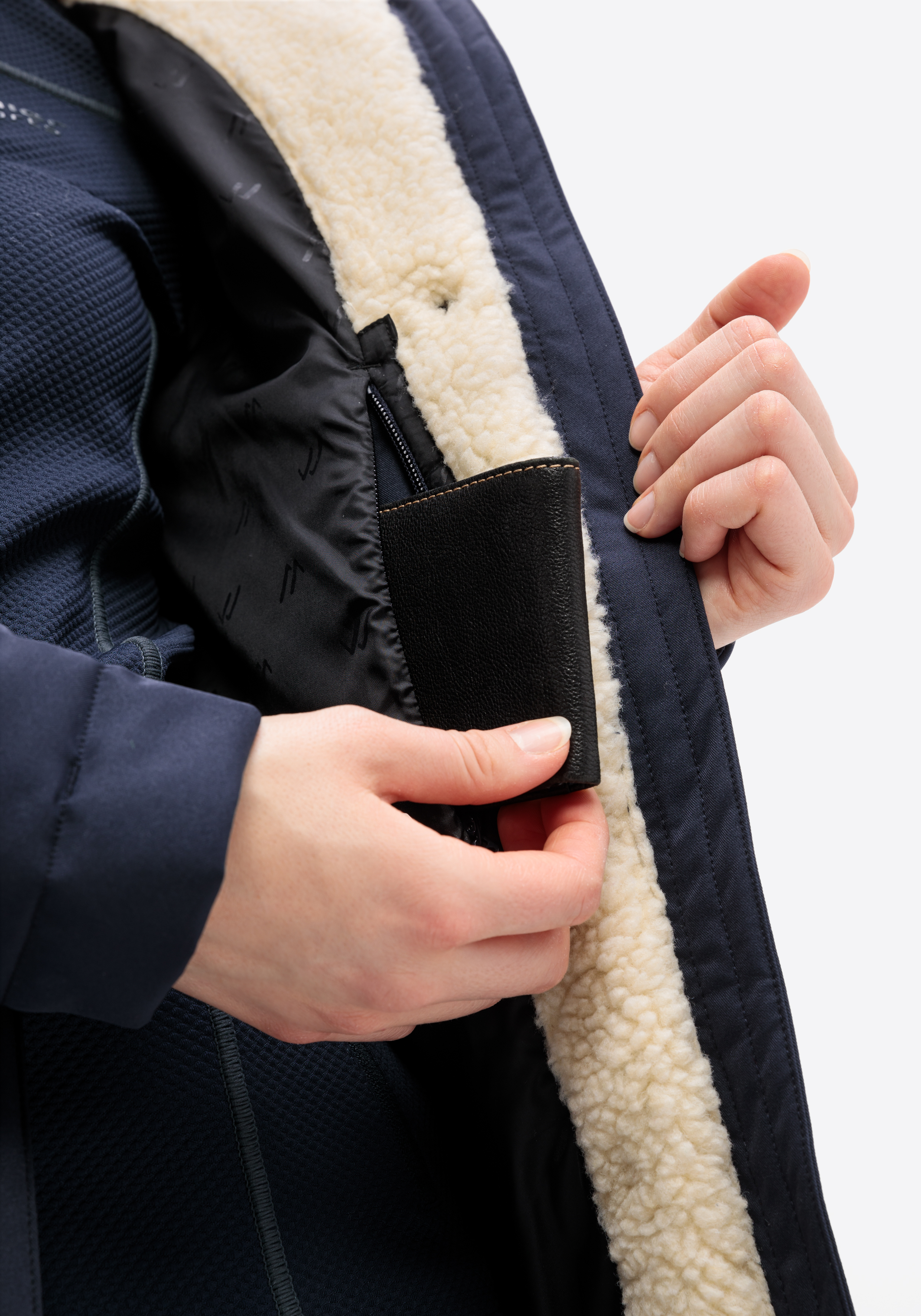 Finger, Hand, Person, Mantel, Jacke