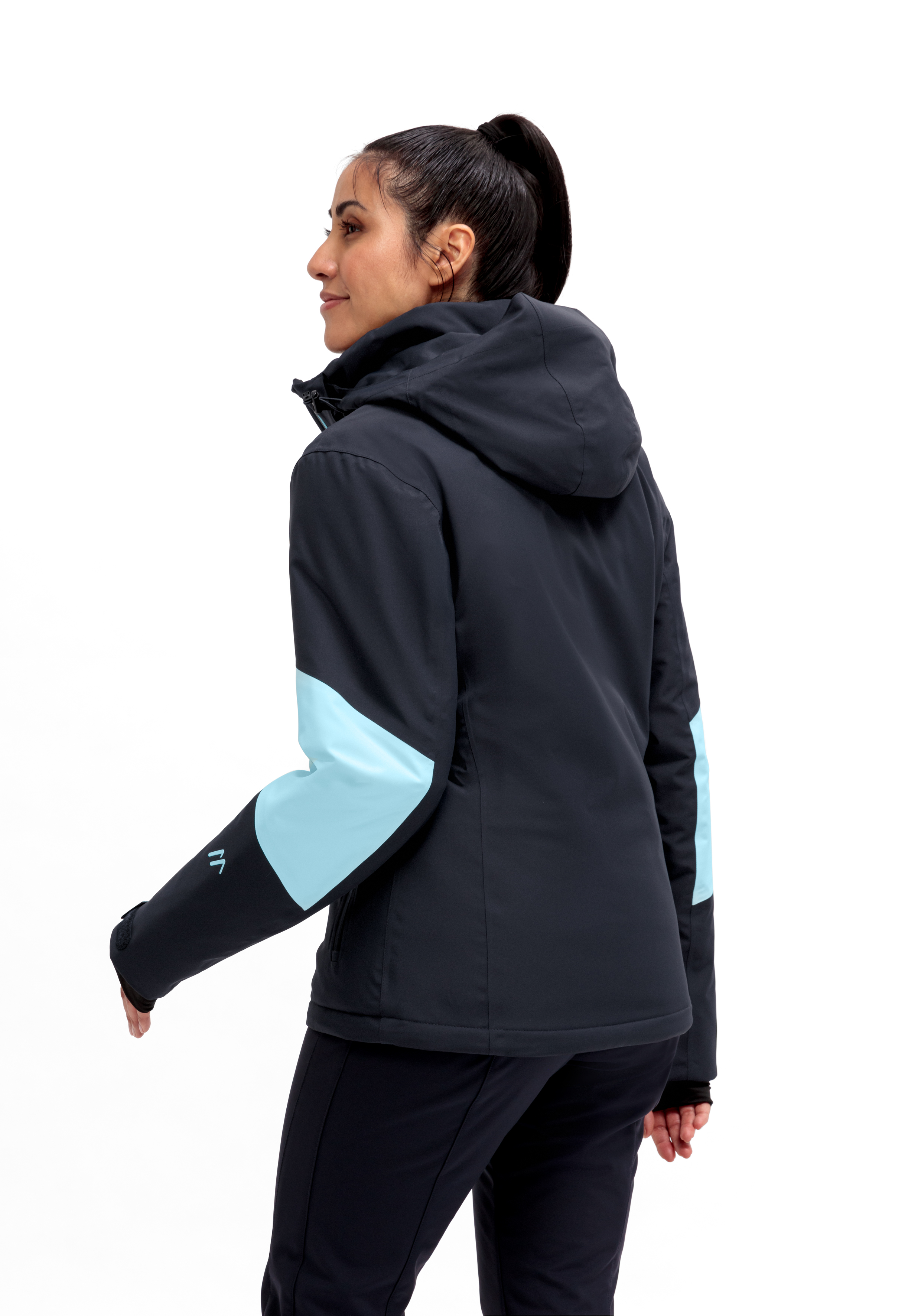 Mantel, Jacke, Langarm, Fleece, Kapuze