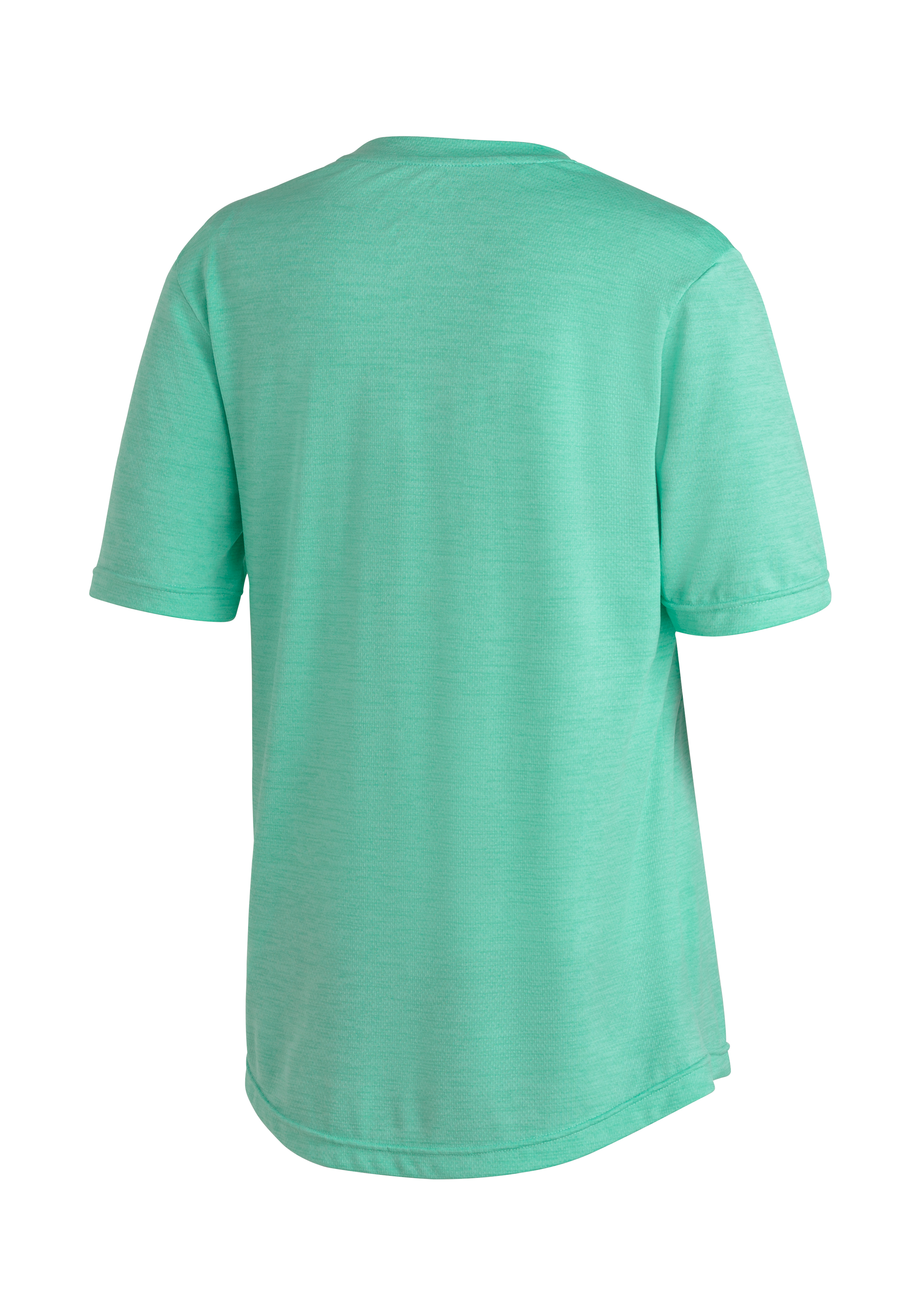 T-Shirt, Kurzarm, Rundhals, Mintgrün, Einfarbig