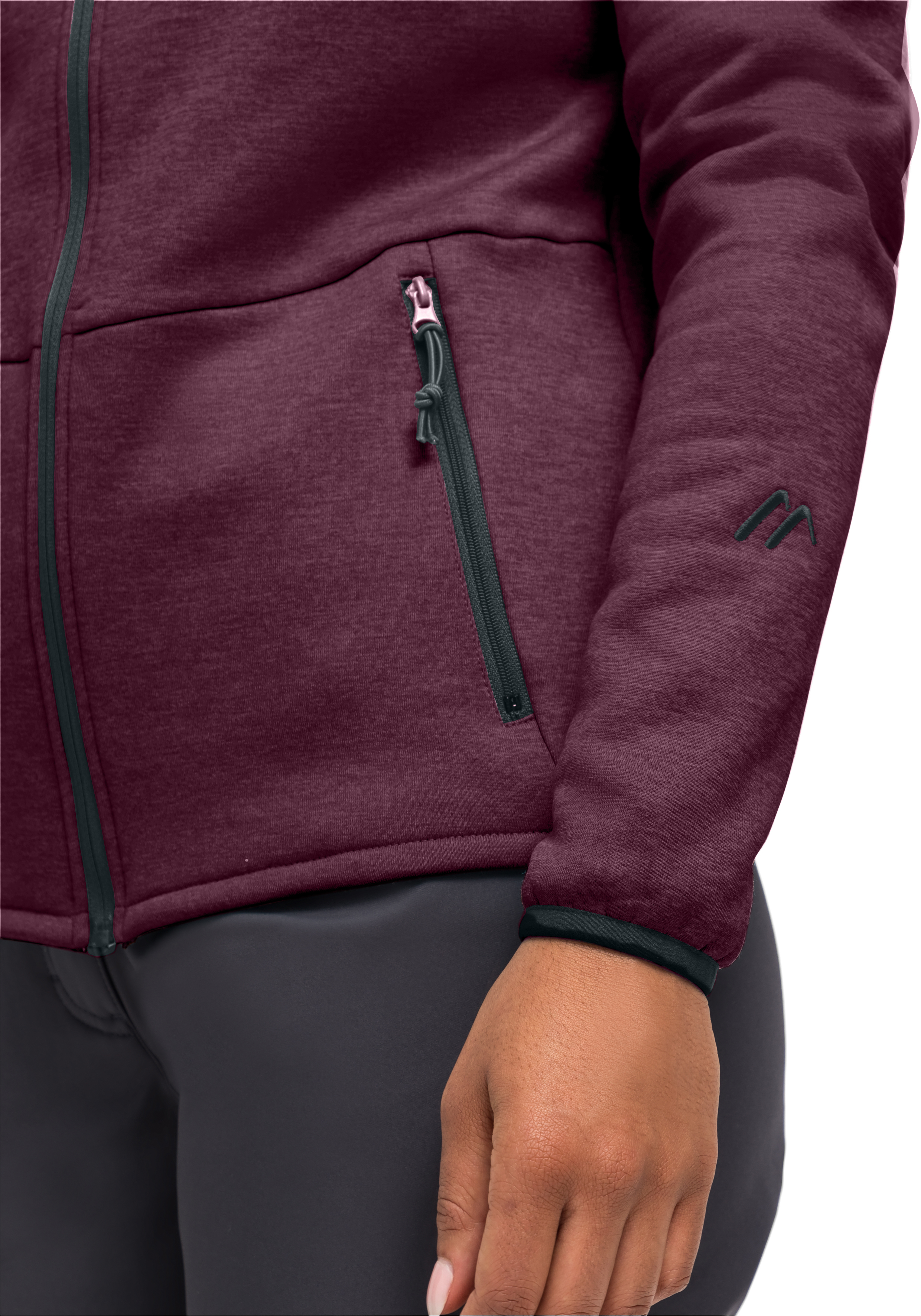 Vlies, Mantel, Jacke, Langarm, Person